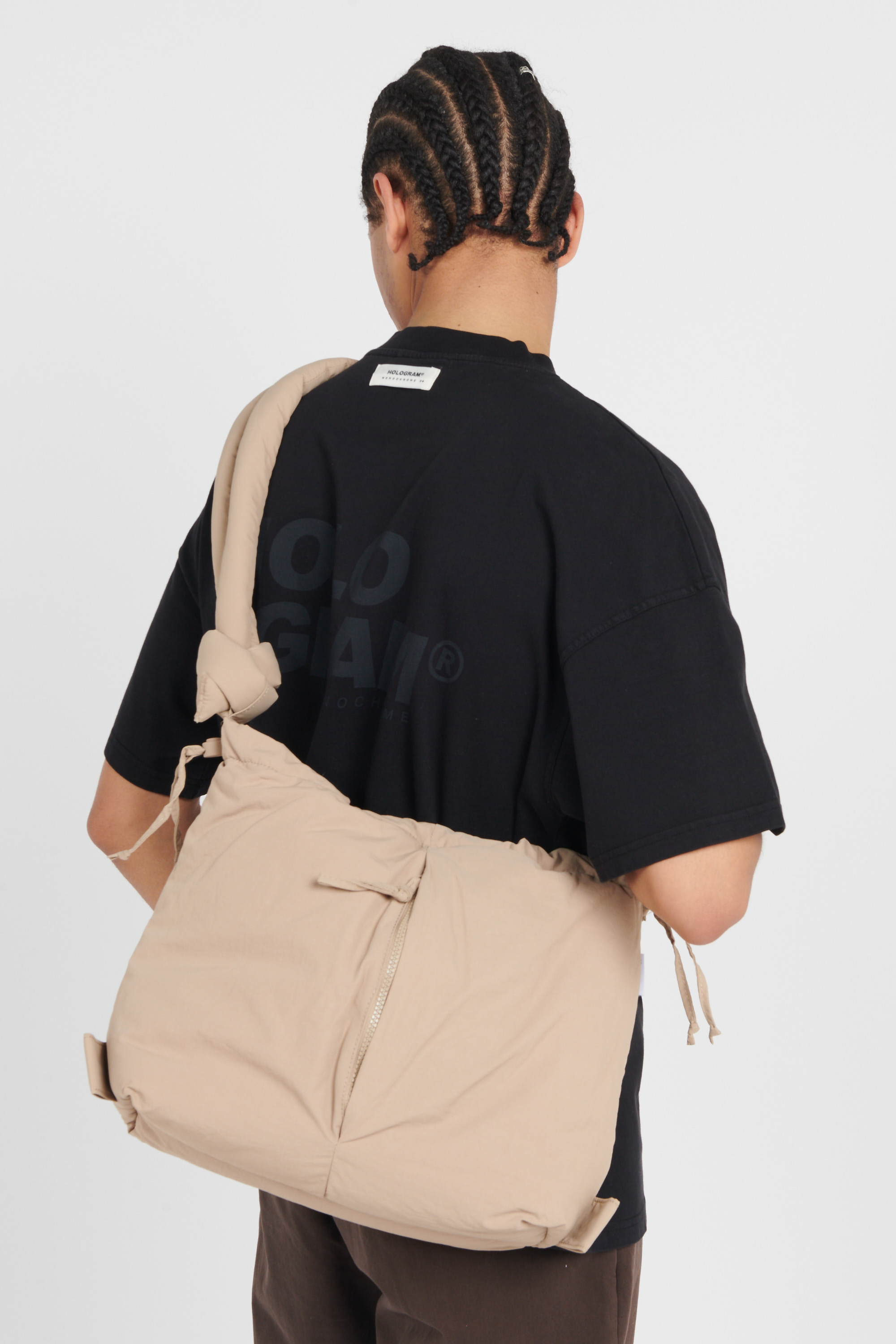 Sac shopping Beige