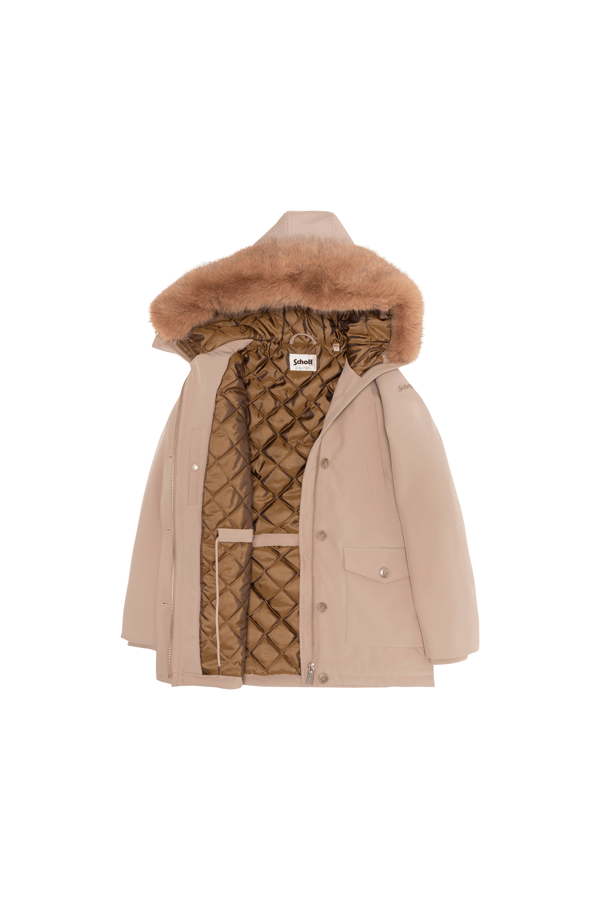 Doudoune | Beige SCHOTT Femme