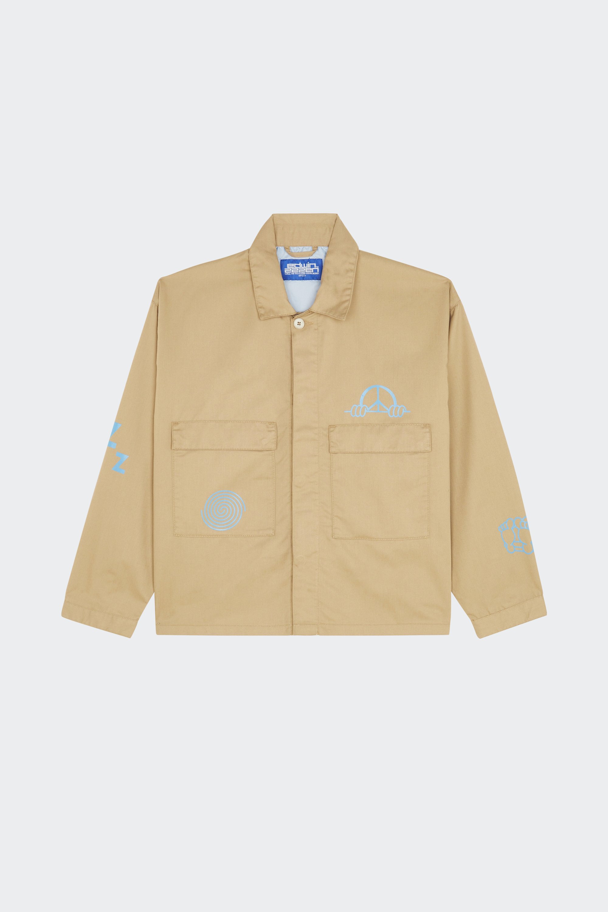 Jacket | Beige by EDWIN Jacket Beige