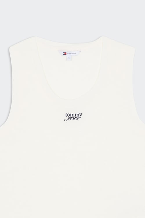 TOMMY JEANS Tank top White