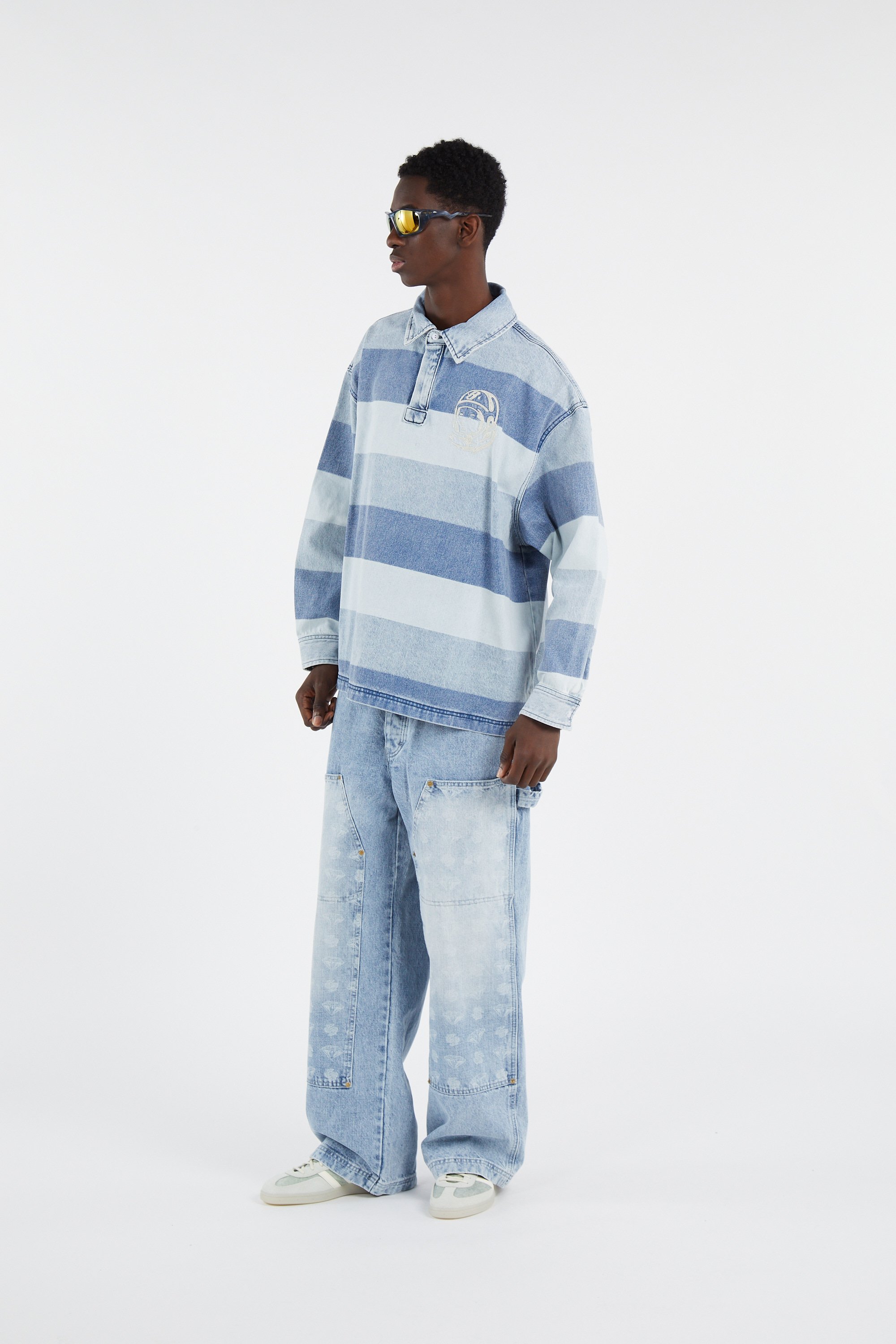 Polo BILLIONAIRE BOYS CLUB Bleu