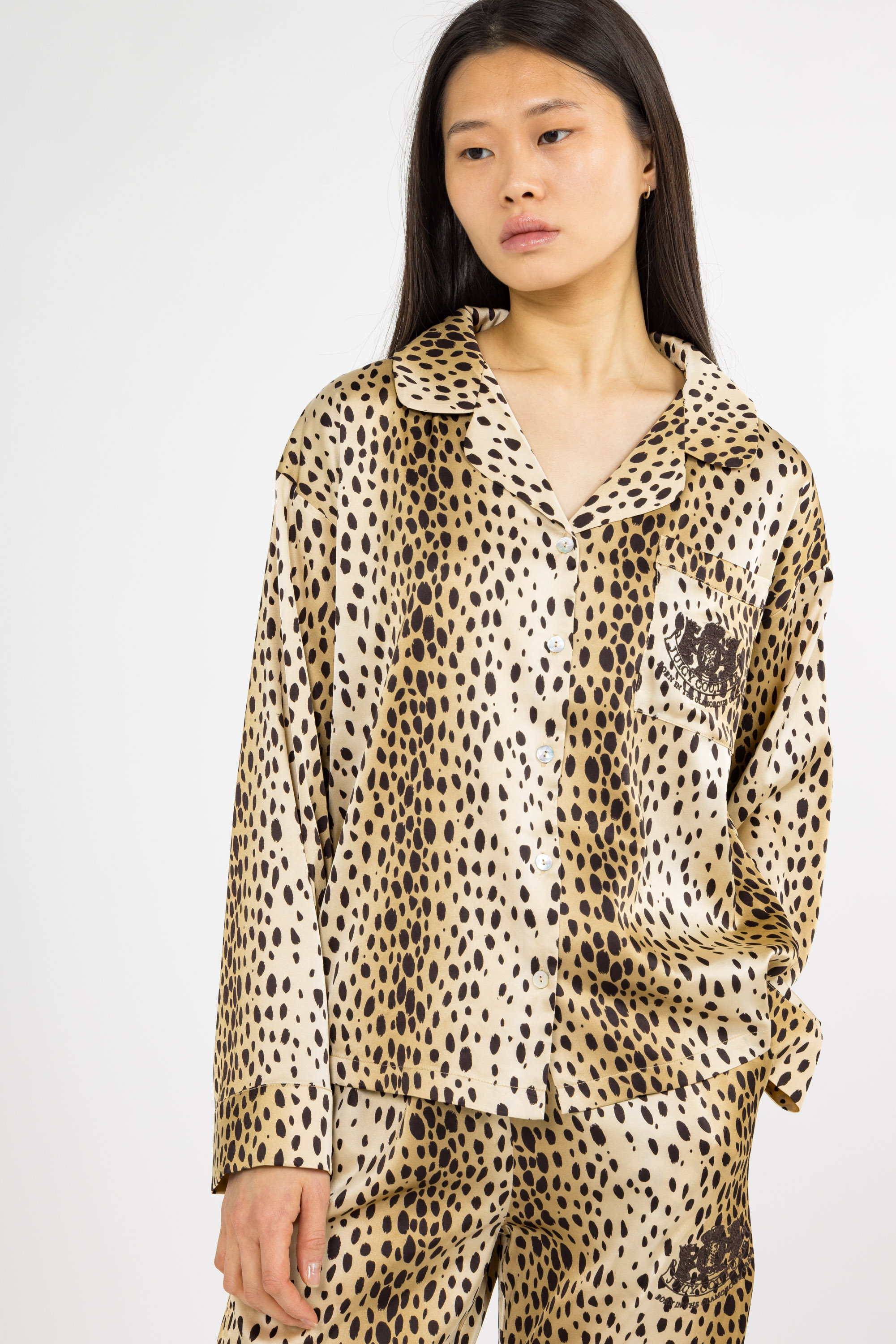 Ensemble pyjama 2 pièces Marron