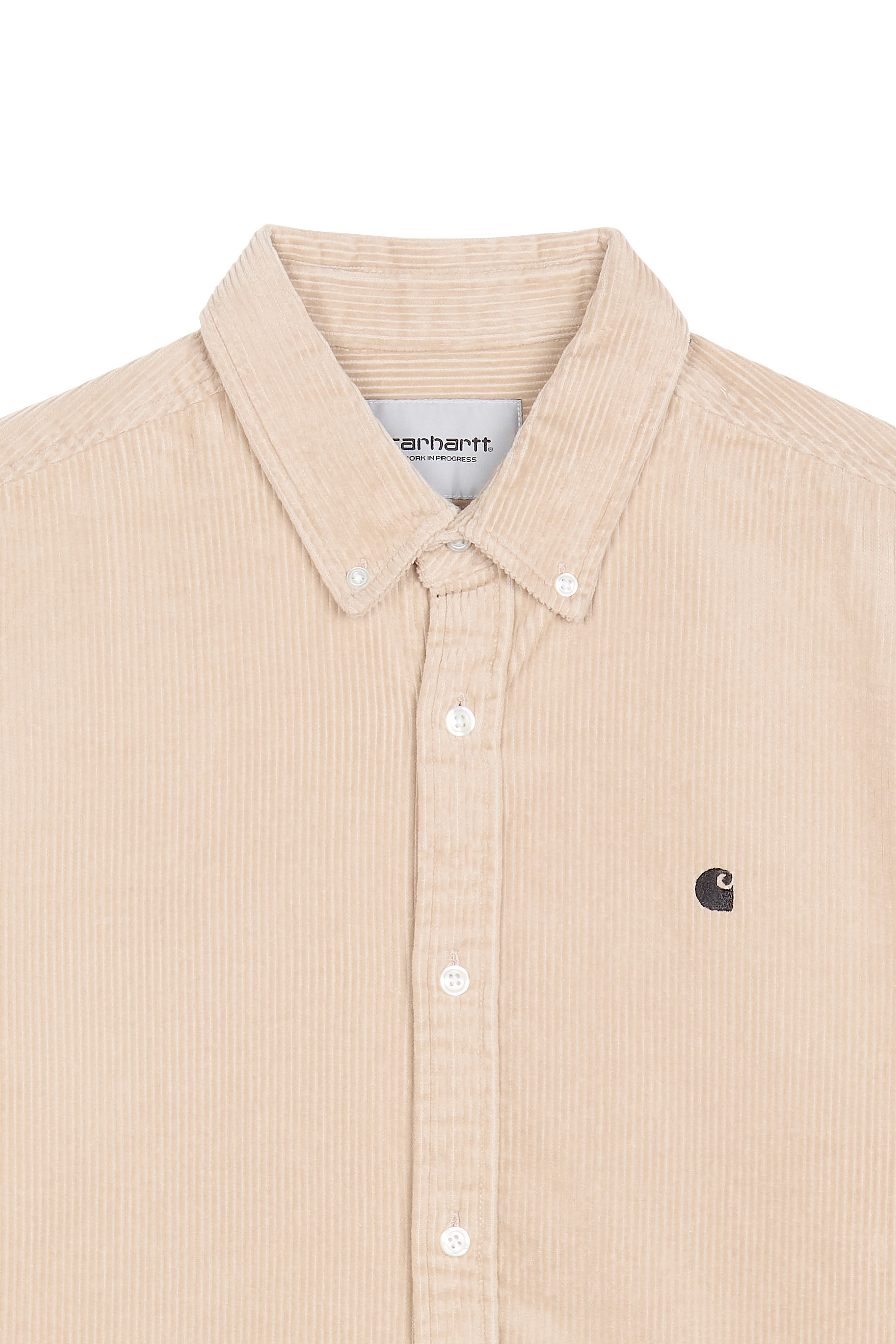 American collar cotton overshirt CARHARTT WIP Beige