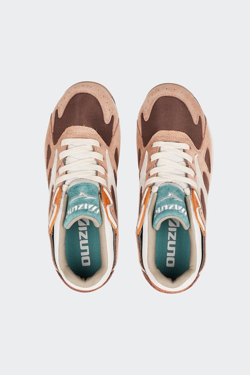 MIZUNO Baskets Marron