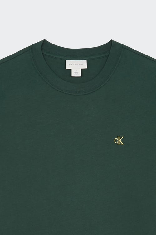 CALVIN KLEIN T-shirt Vert