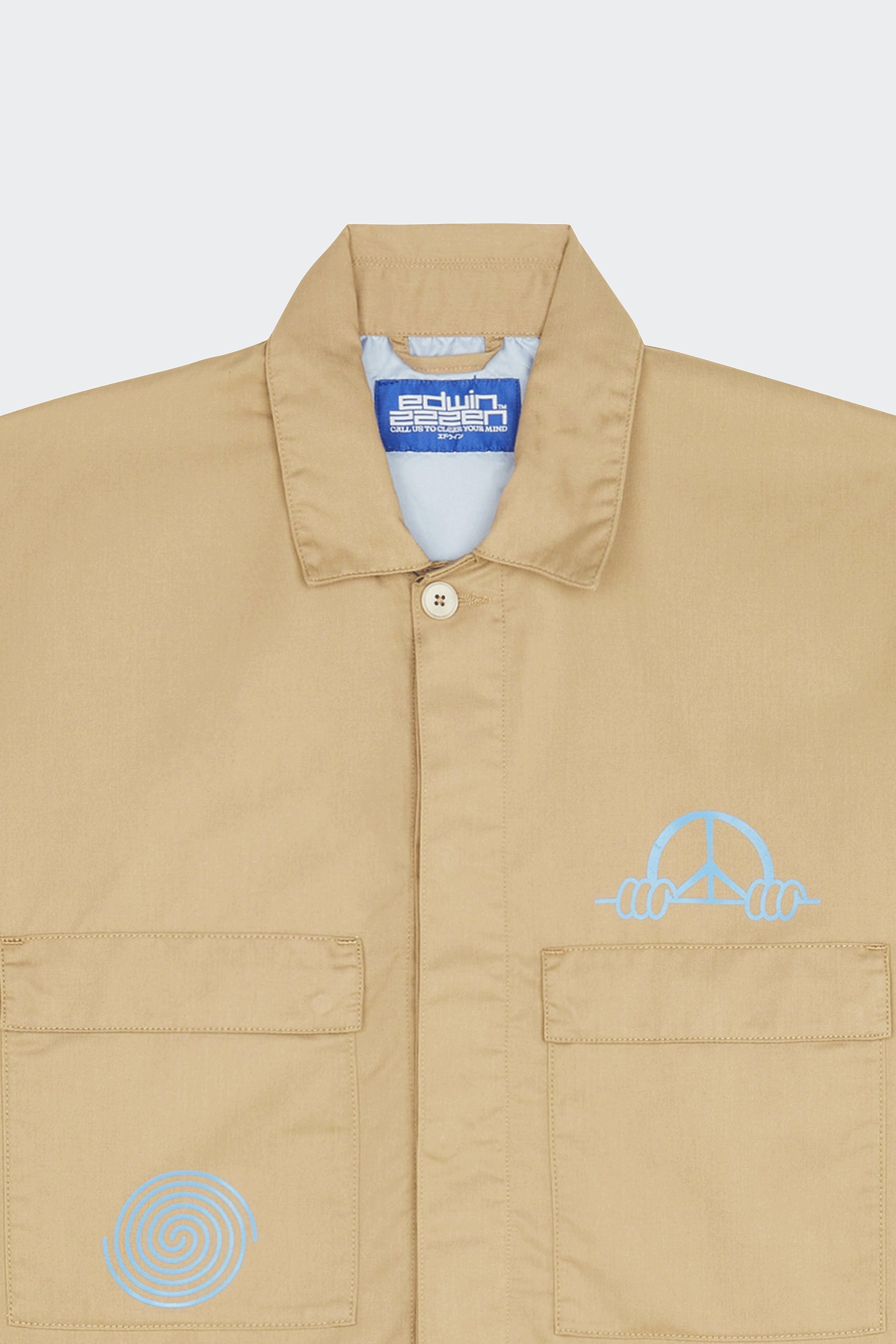 Jacket | Beige by EDWIN Jacket Beige