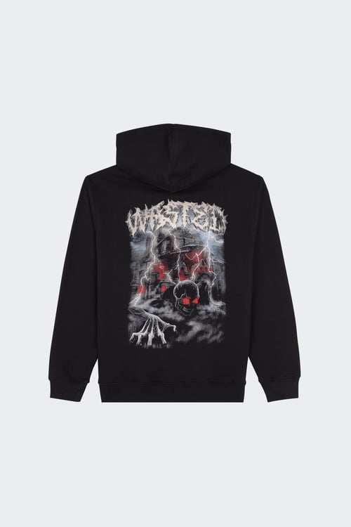WASTED Hoodie zippé Noir