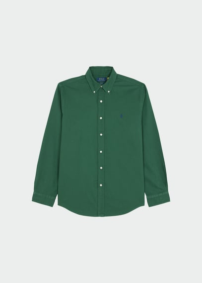 Shirt Custom fit linen shirt Blue Polo ralph lauren - Men Shirt Custom fit linen shirt Blue Polo ralph lauren - Men