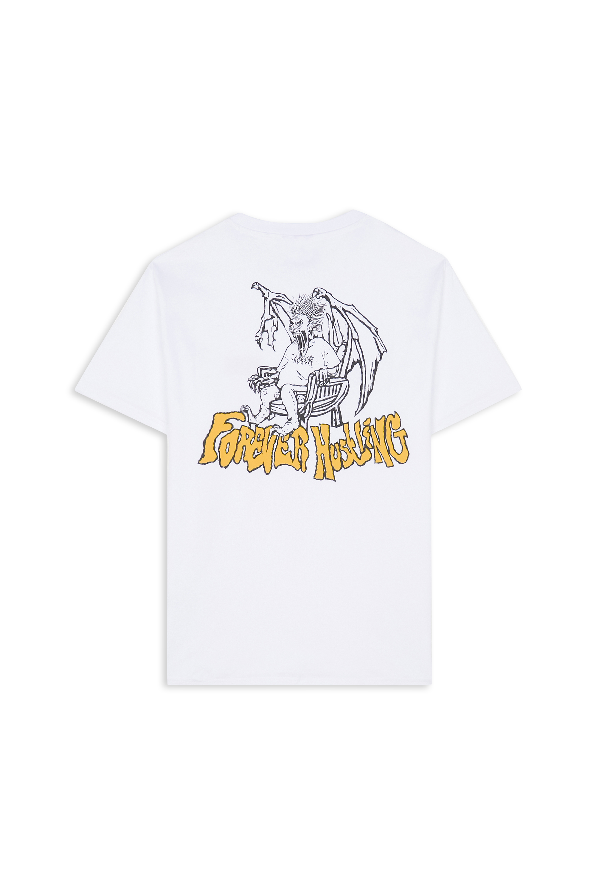 Regular-fit round-neck cotton T-shirt White