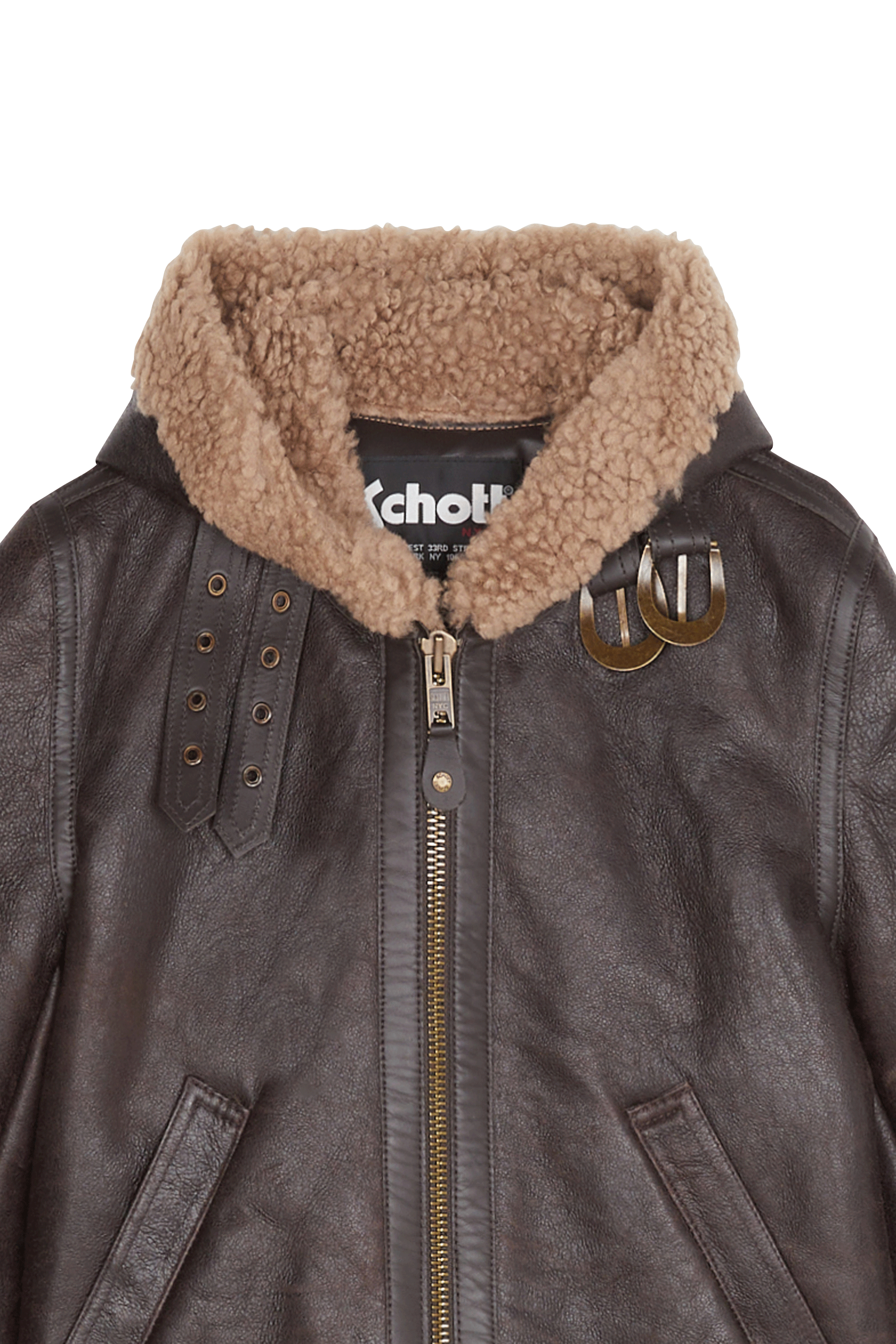 BOMBARDIER CAPU SCHOTT Marron