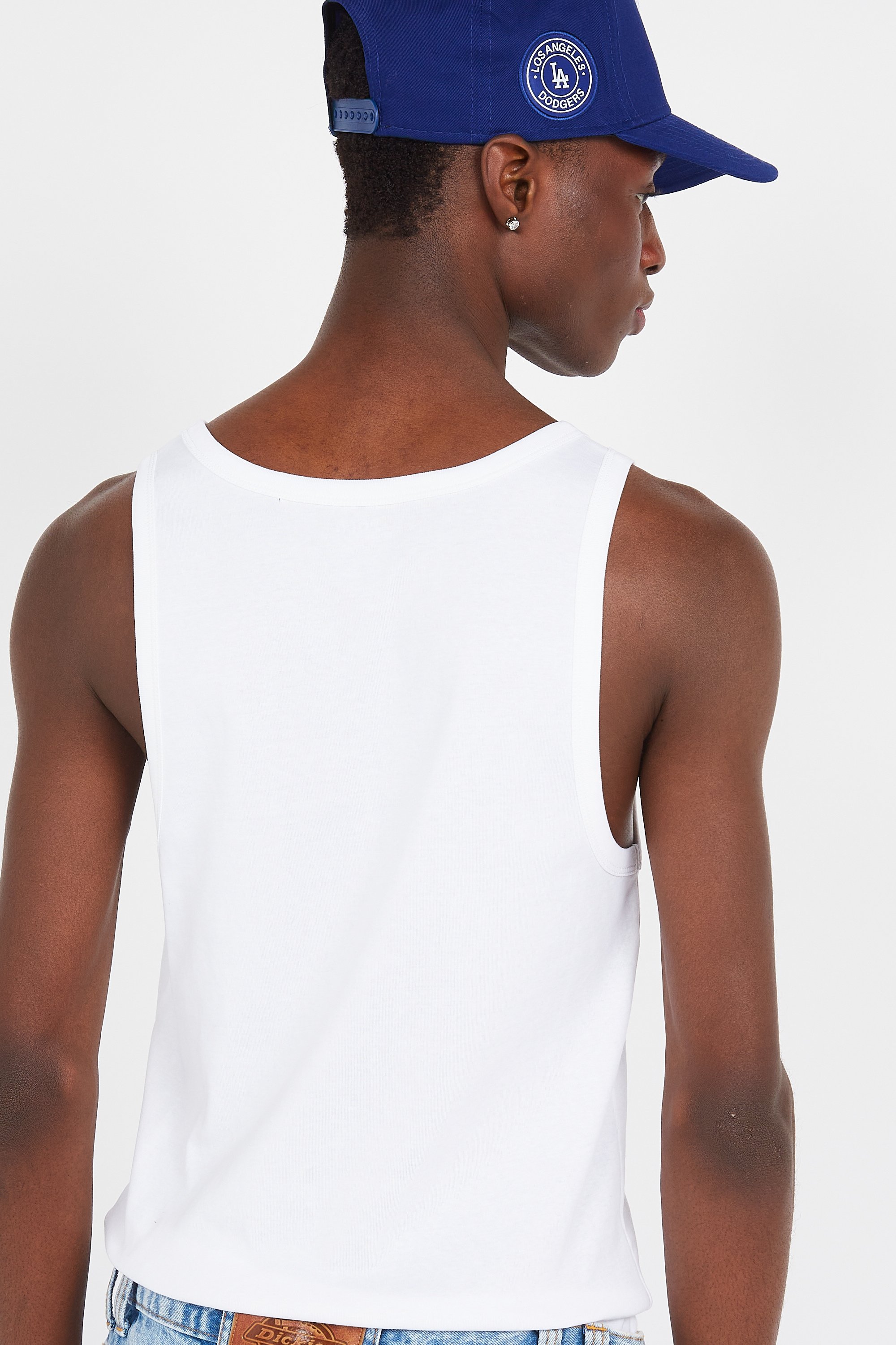  Lot de 2 débardeurs classiques Blanc