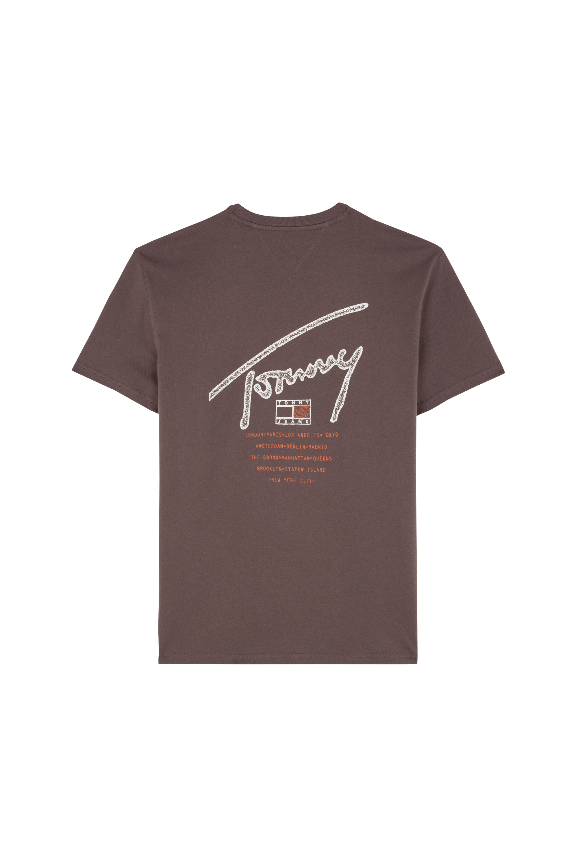 T-shirt TOMMY JEANS Brown