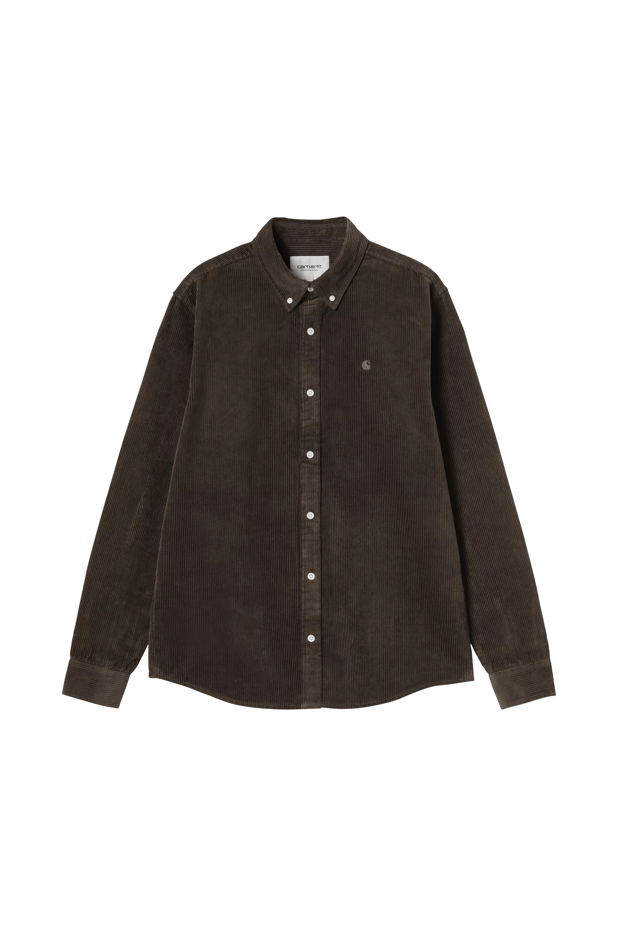 Overshirt L/S MADISON CORD  Tobacco