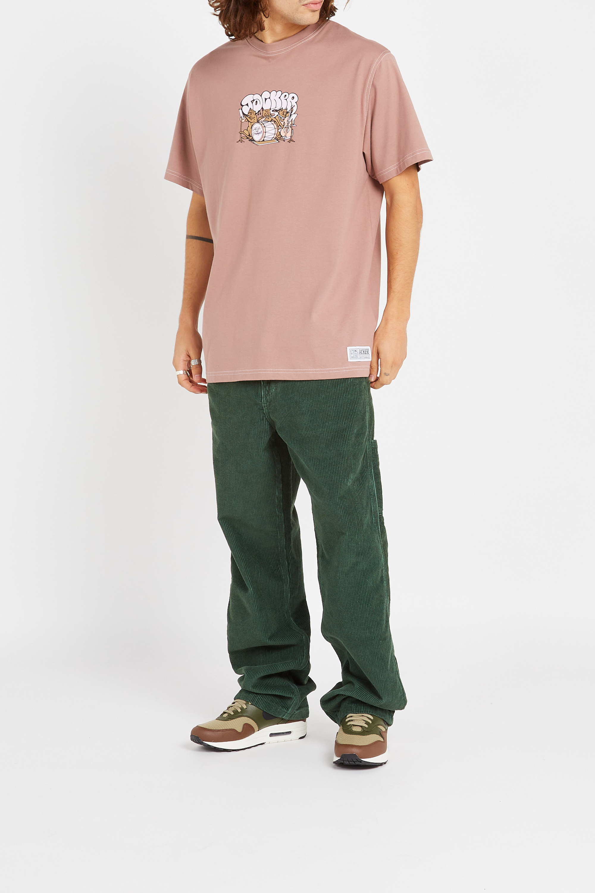 T-shirt JACKER Brown