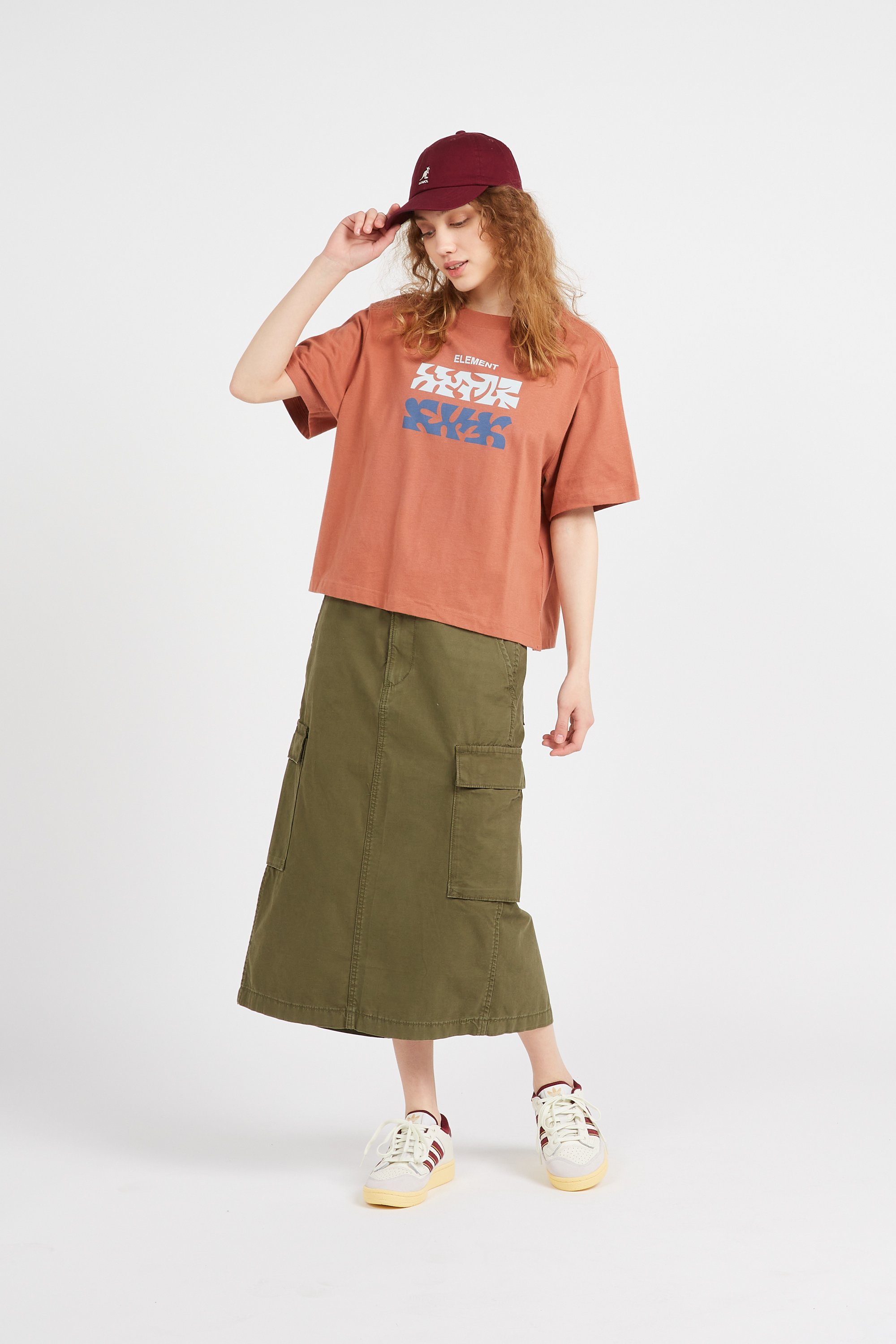 T-shirt ELEMENT Marron