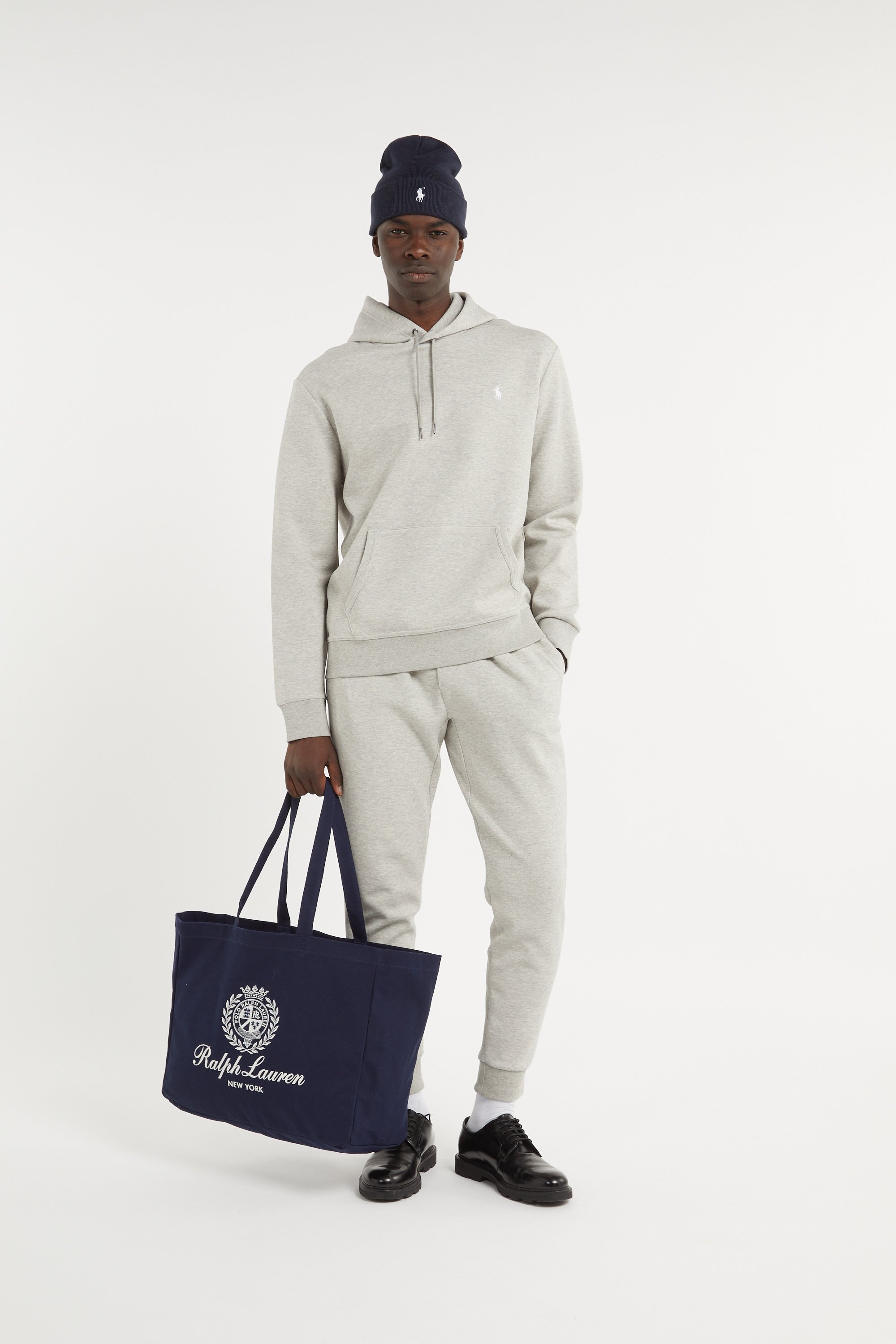 Straight checked wool-blend pants | Blue POLO RALPH LAUREN Men
