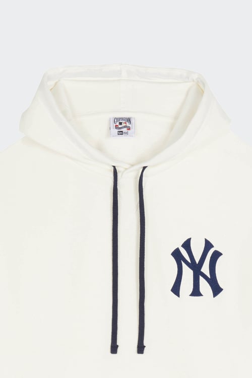 NEW ERA hoodie Blanc