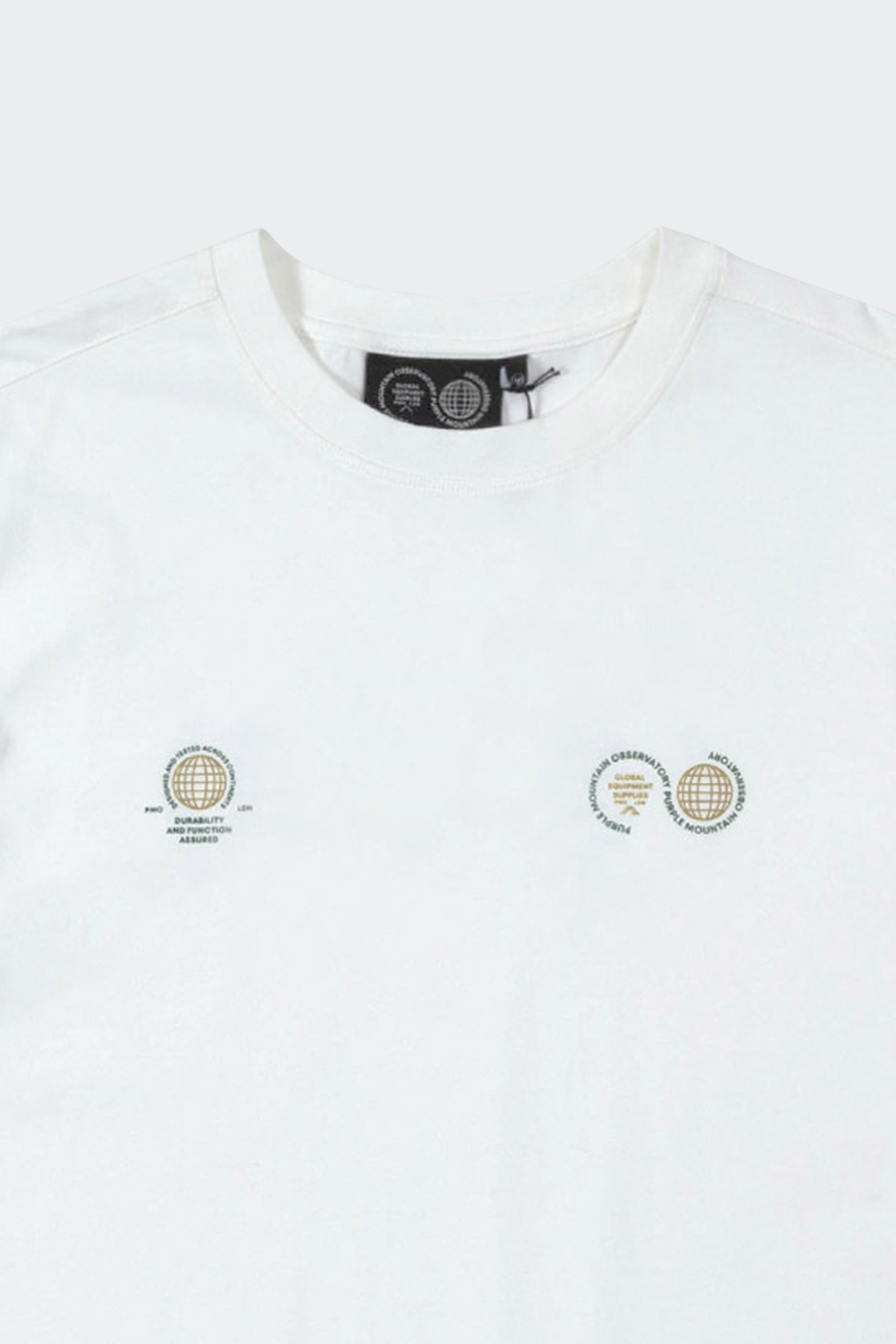 T-shirt | White by PURPLE MOUNTAIN OBSERVATORY T-shirt White