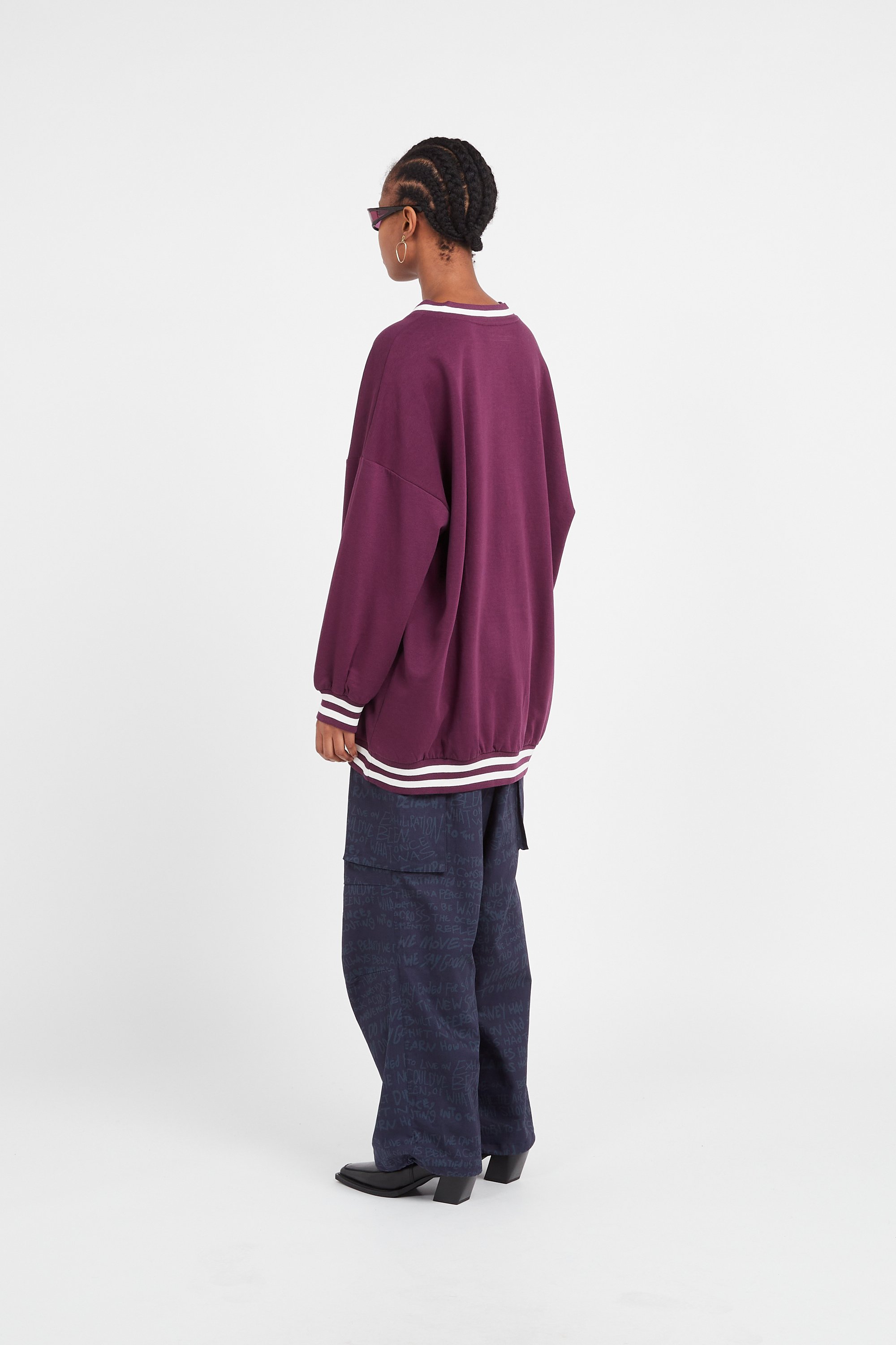 Sweatshirt | Purple by ONLY Sweatshirt Purple