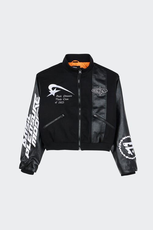 BASIC PLEASURE MODE Bomber Noir
