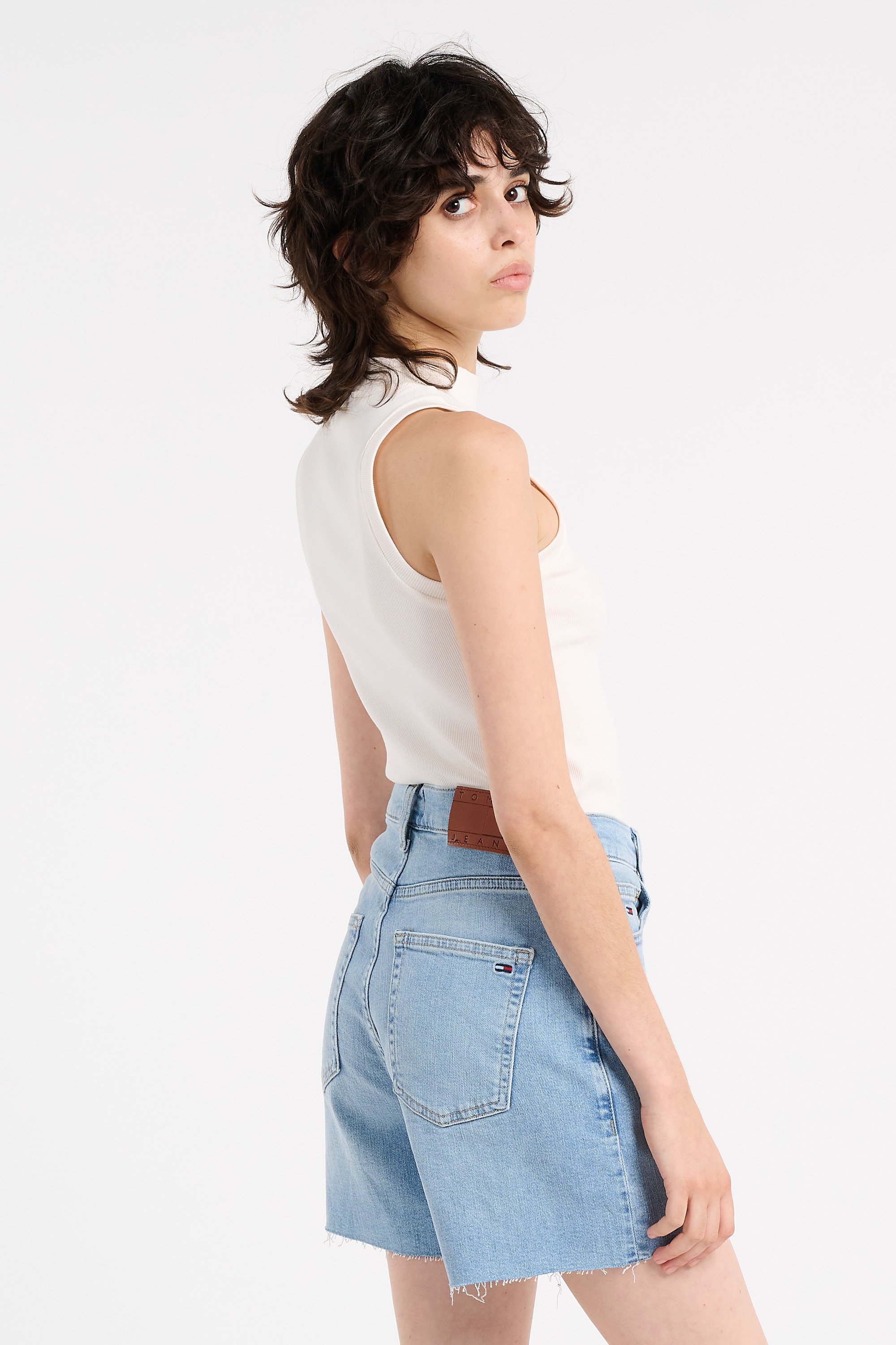 Tank top | White TOMMY JEANS Women