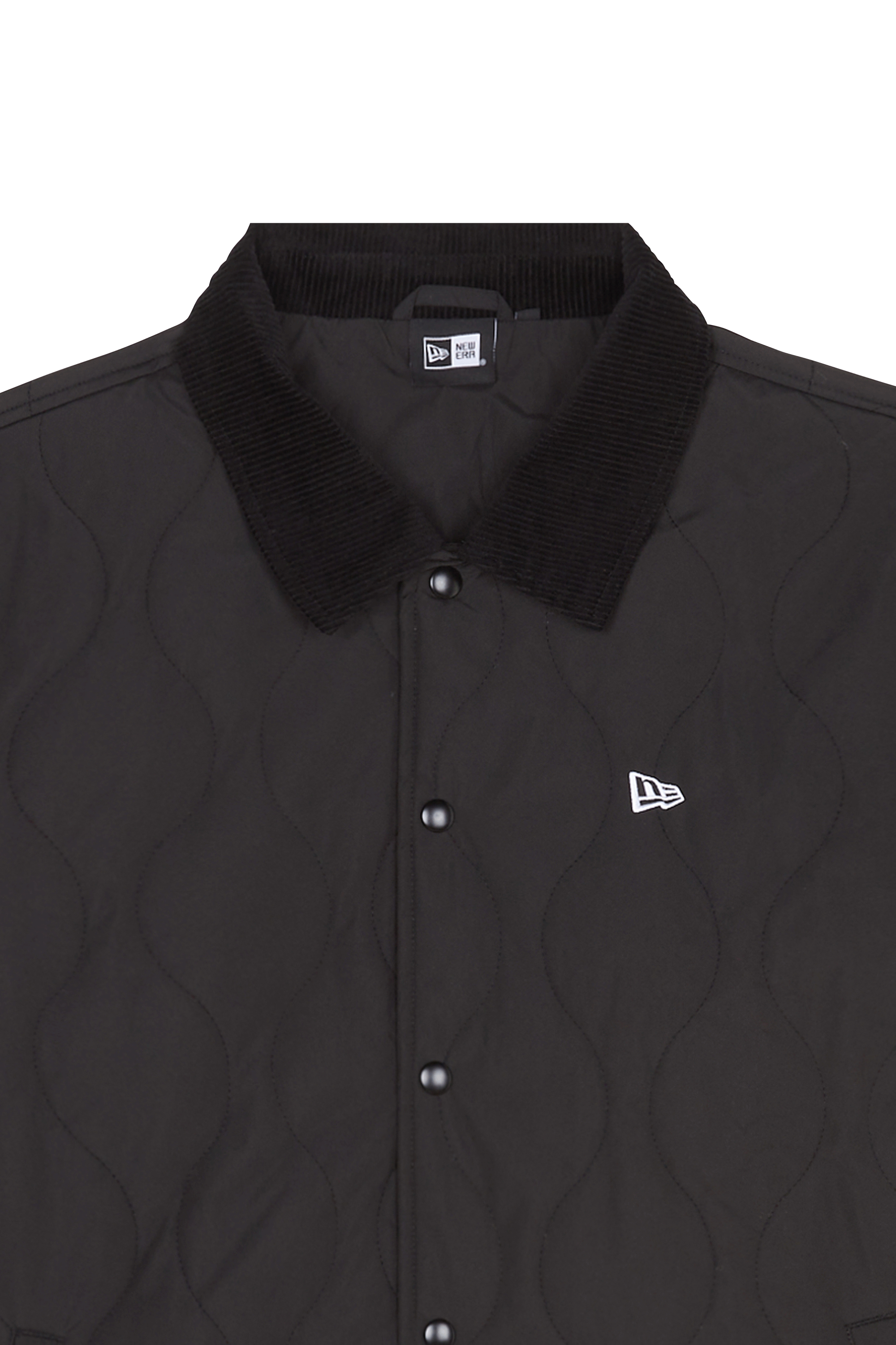 Veste col classique matelassée | Noir NEW ERA Homme