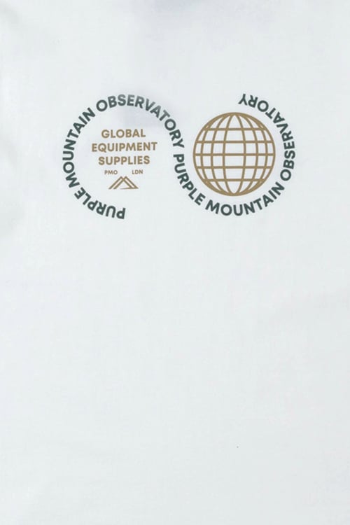 PURPLE MOUNTAIN OBSERVATORY T-shirt Blanc