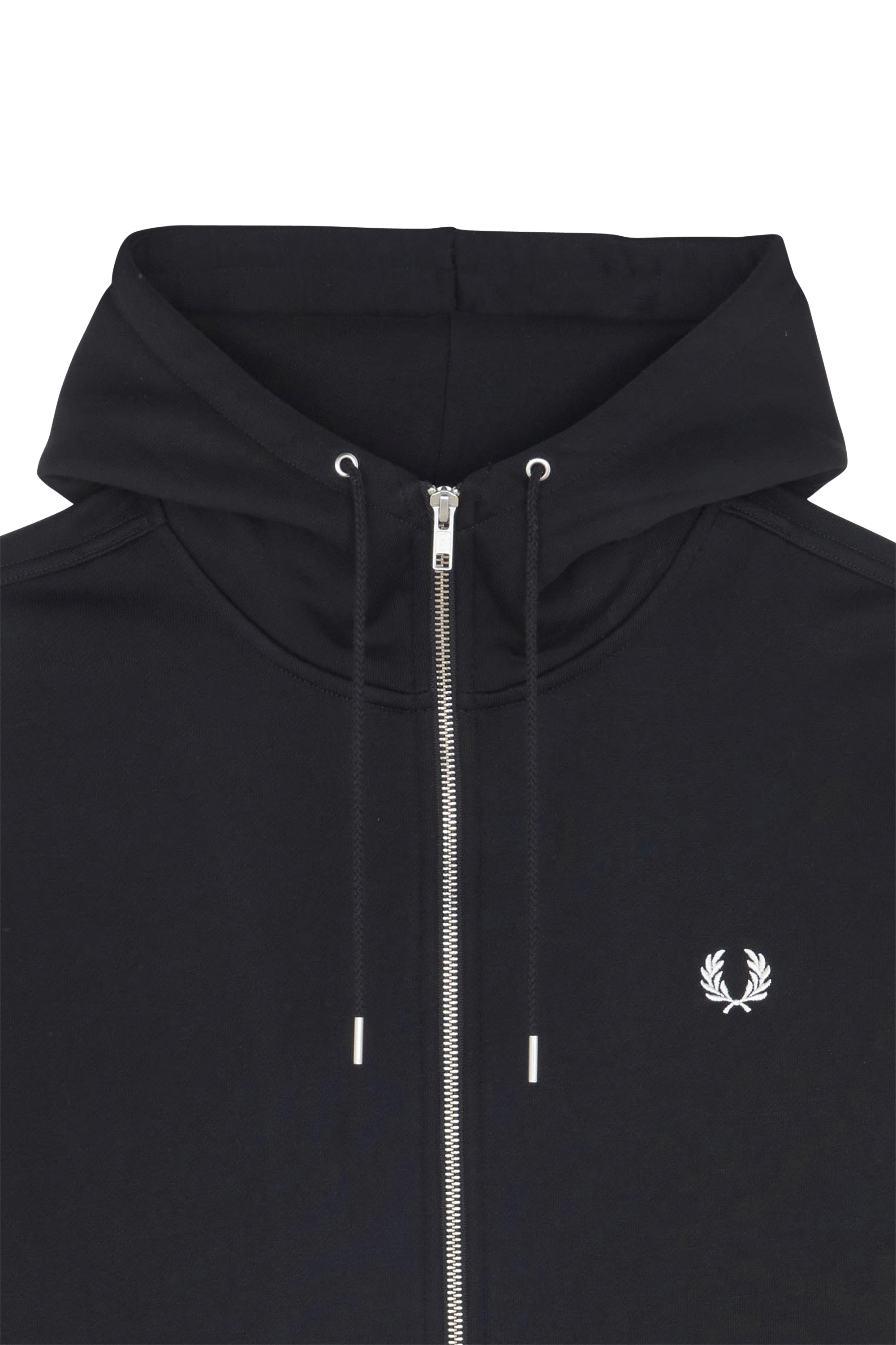 Hoodie zippé FRED PERRY Noir