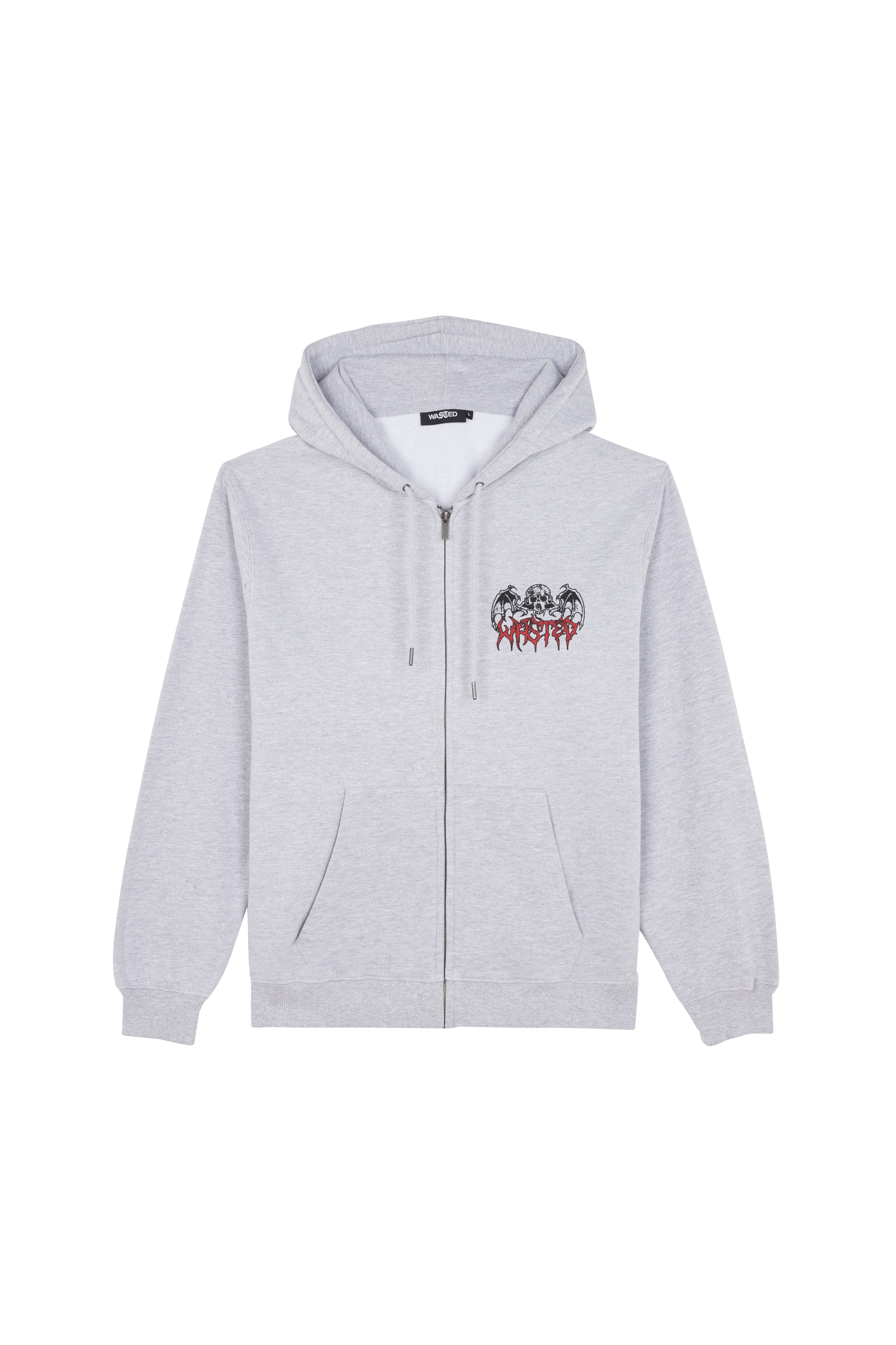 Hoodie zippé  Gris