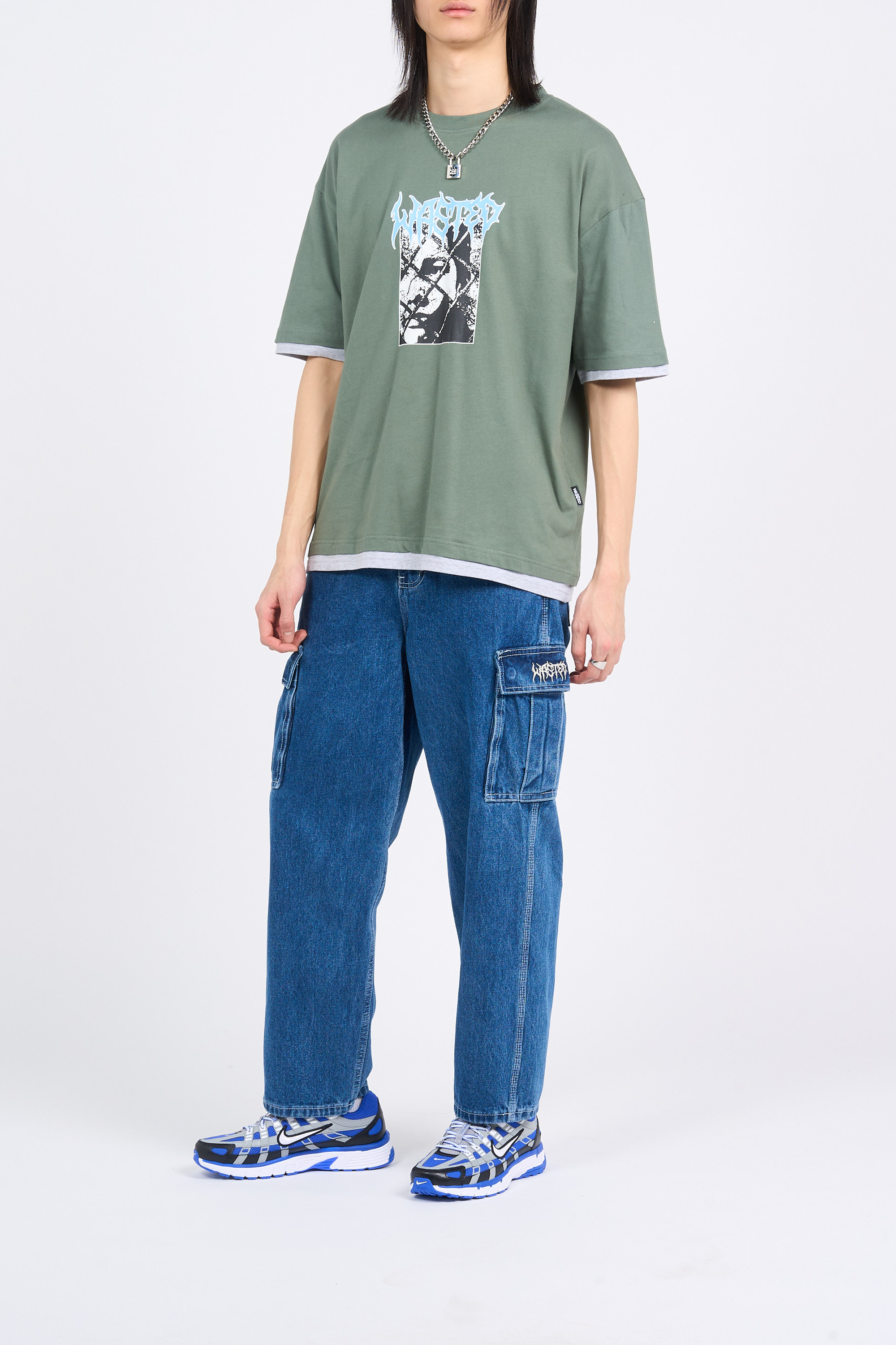 T-shirt | Vert WASTED Homme