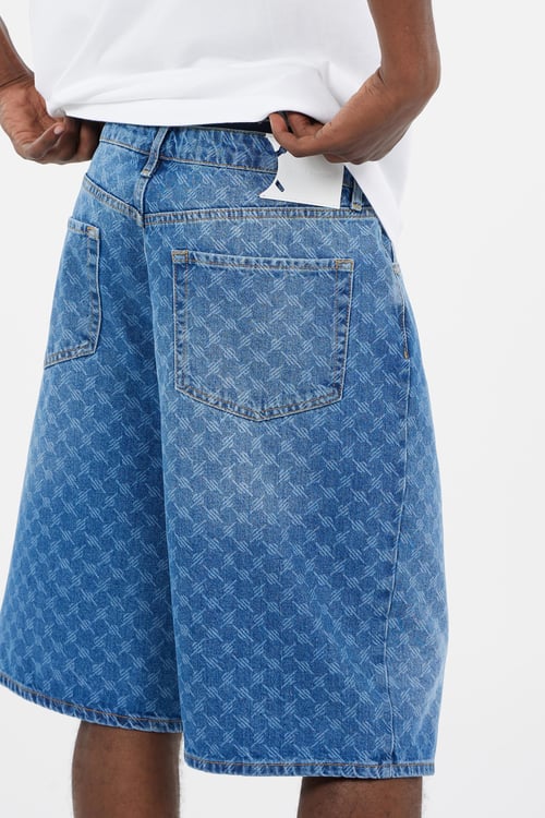 DAILY PAPER Short Bleu