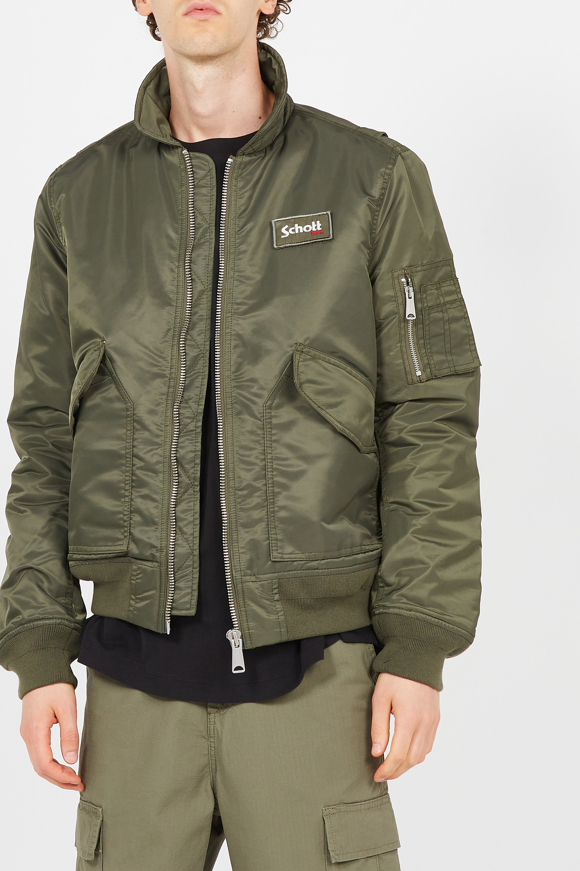 Blouson | Kaki SCHOTT Homme