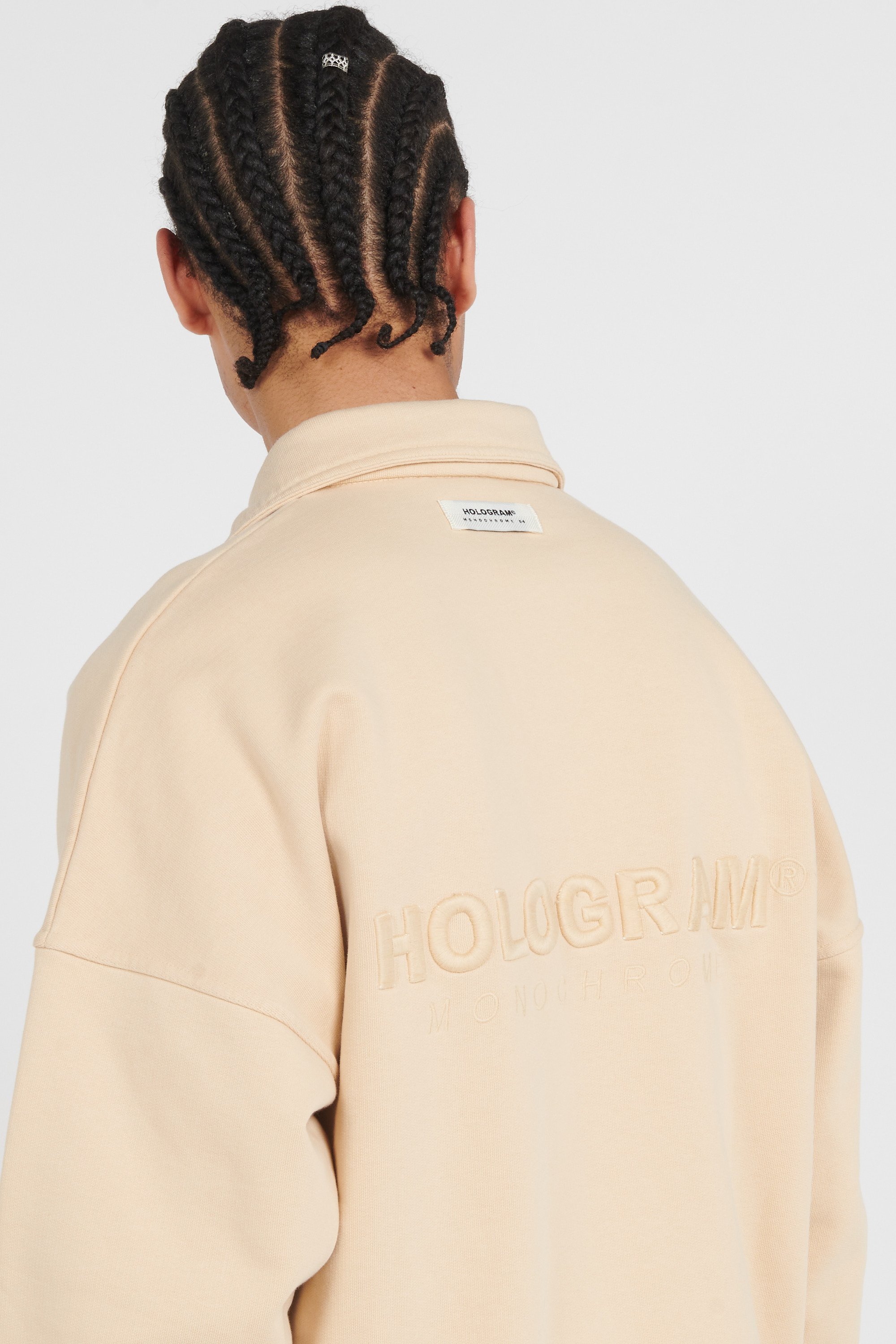 sweatshirt | Beige by HOLOGRAM sweatshirt Beige