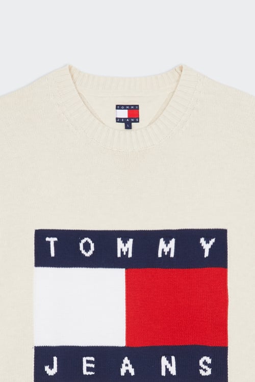 TOMMY JEANS sweatshirt White