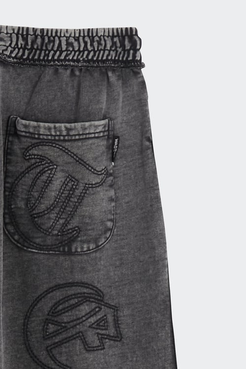 WASTED Pantalon de survêtement Noir
