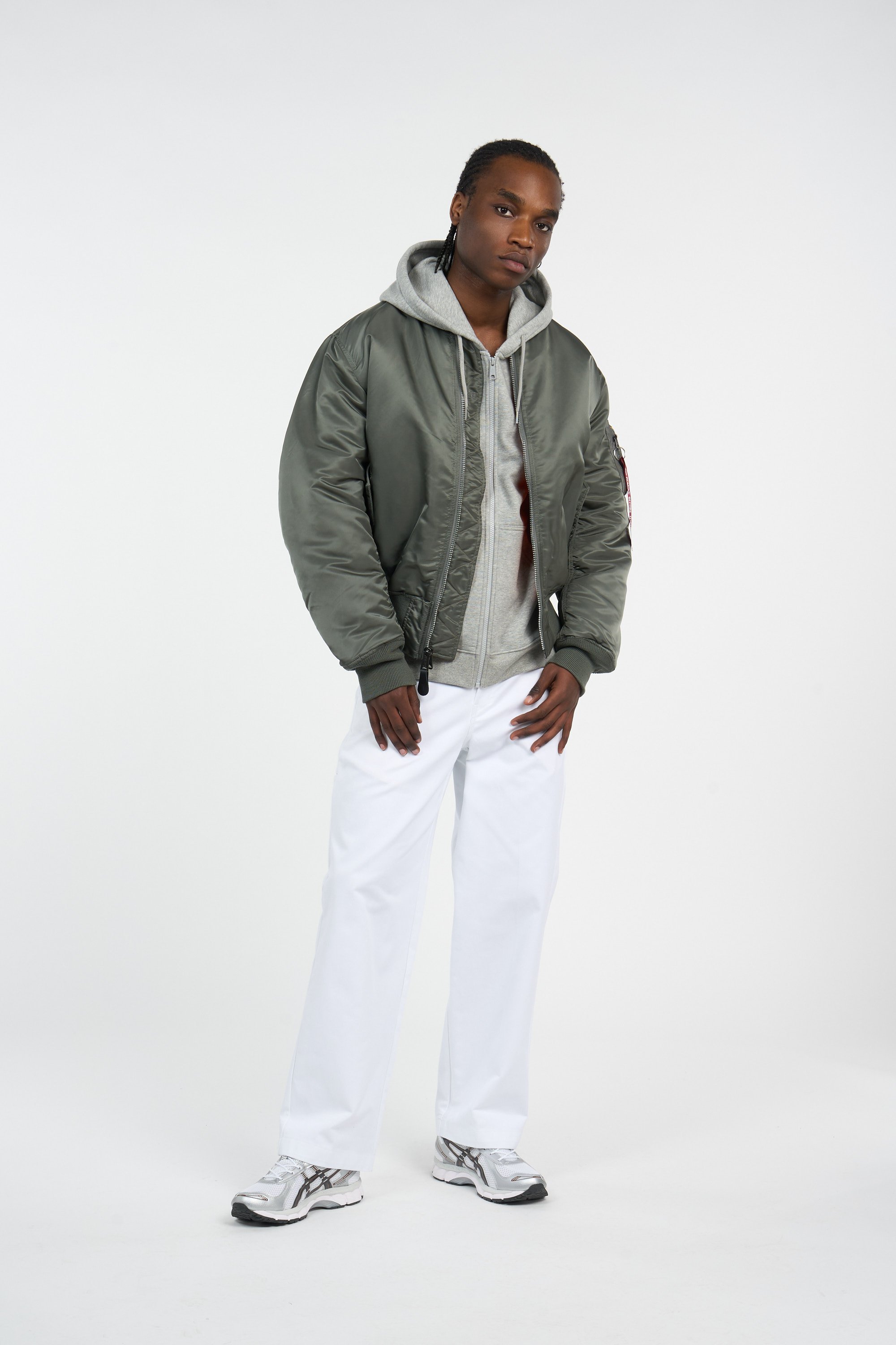 Bomber ALPHA INDUSTRIES Vert