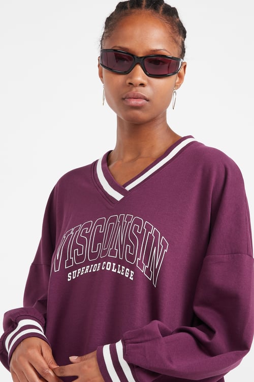 ONLY Sweat Violet