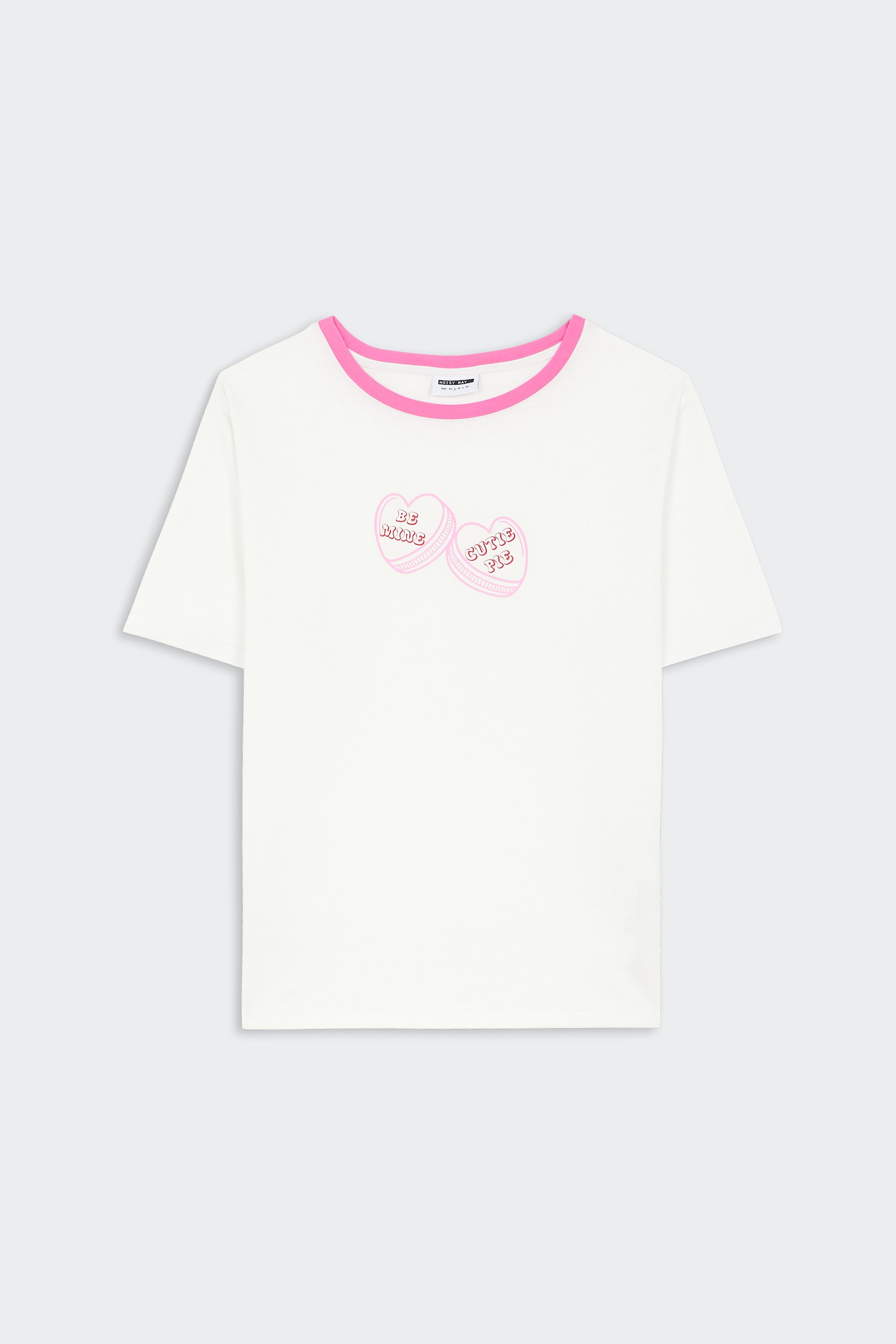 T-shirt | Blanc by NOISY MAY T-shirt Blanc