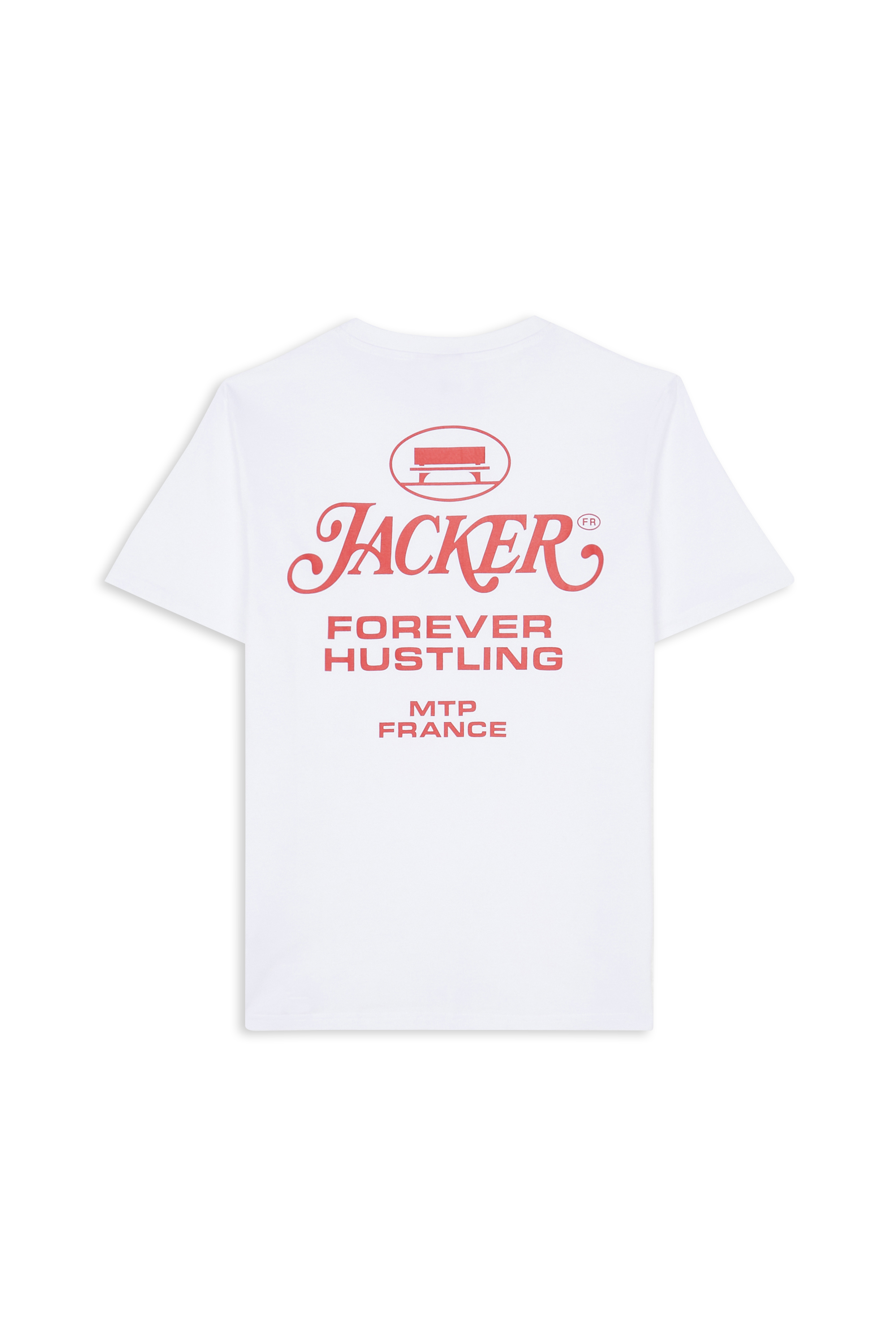 Regular-fit round-neck cotton T-shirt White