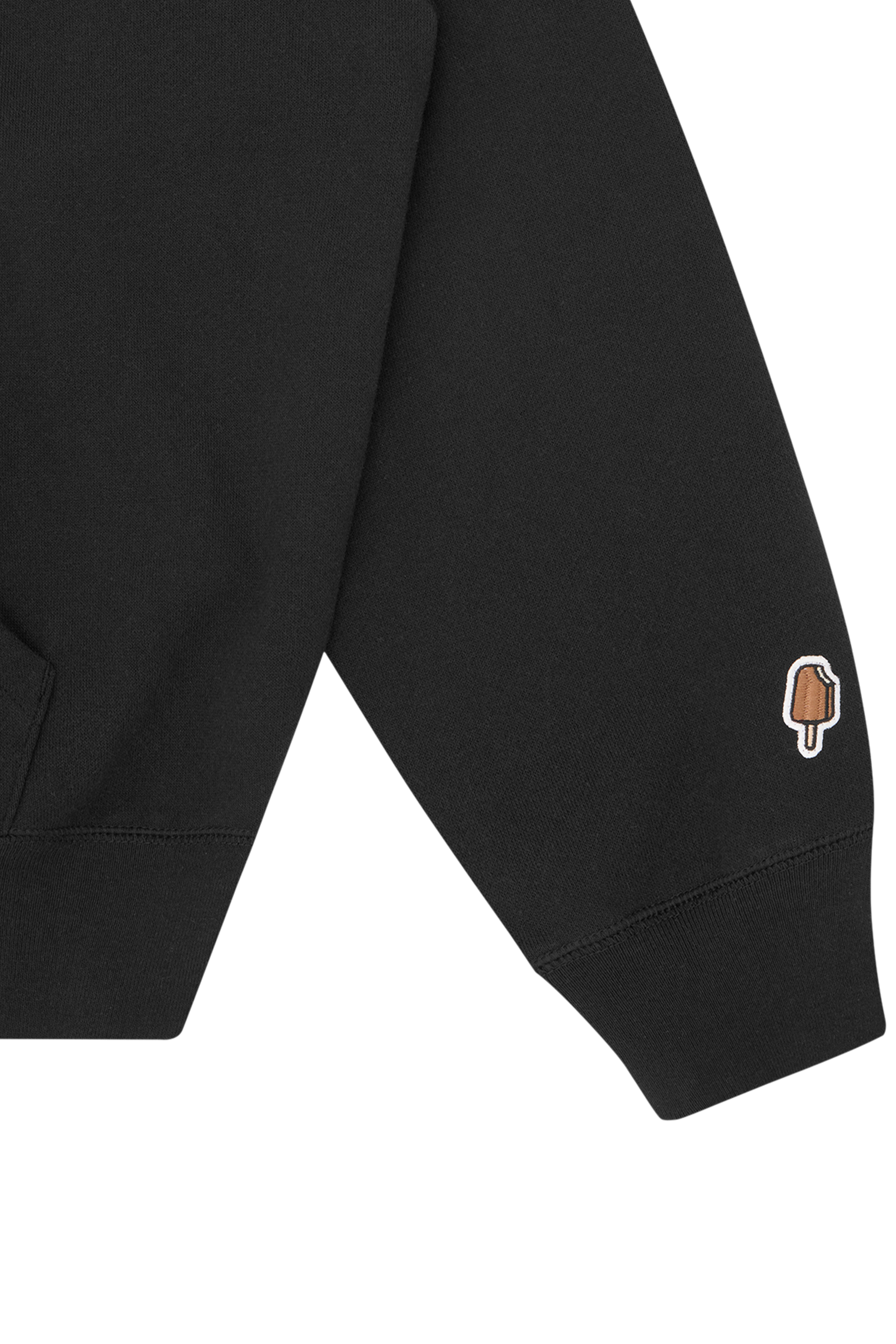 Tommy badge sweatshirt | Black ICE CREAM Men