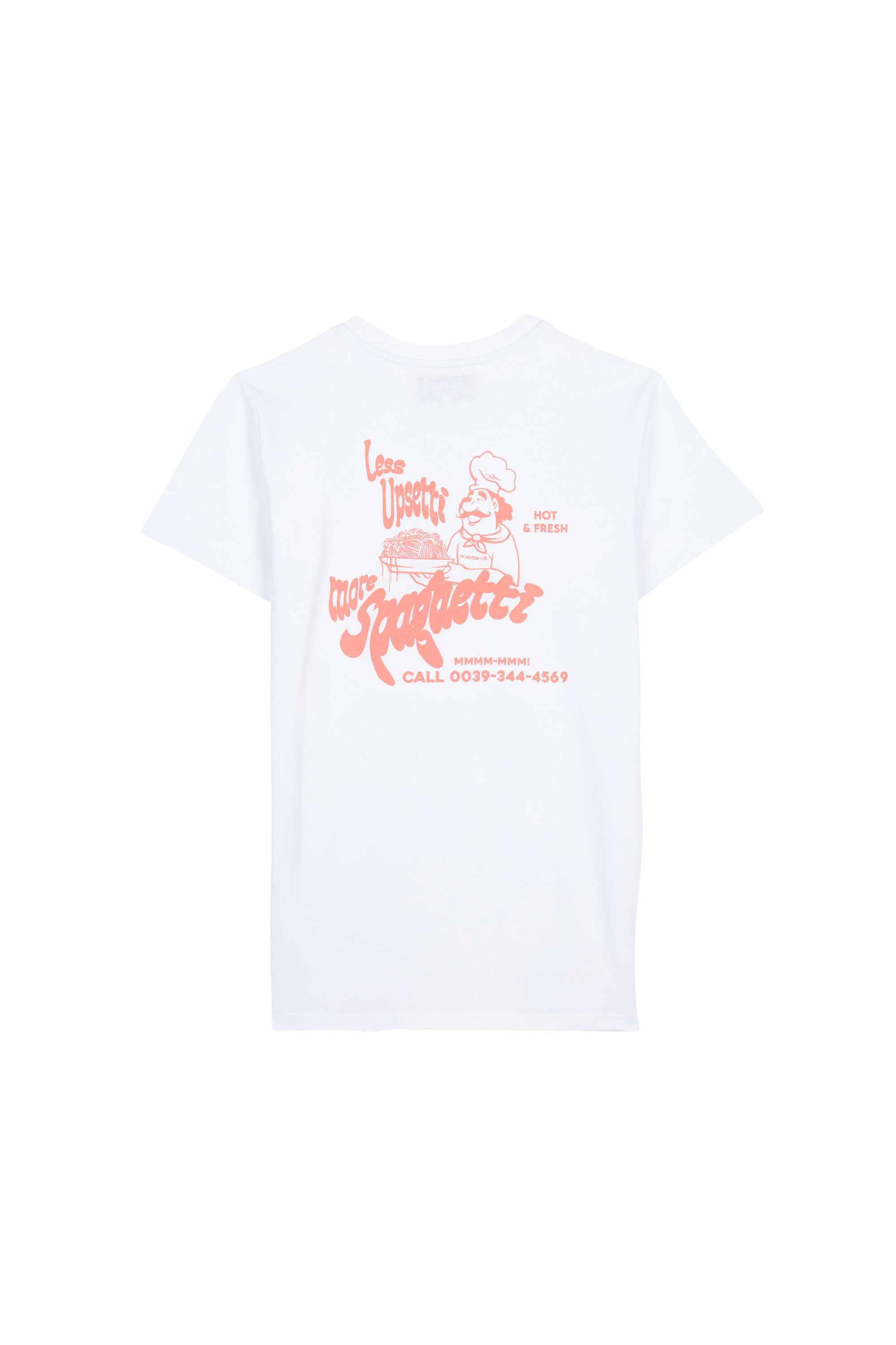 T-shirt en coton biologique Blanc