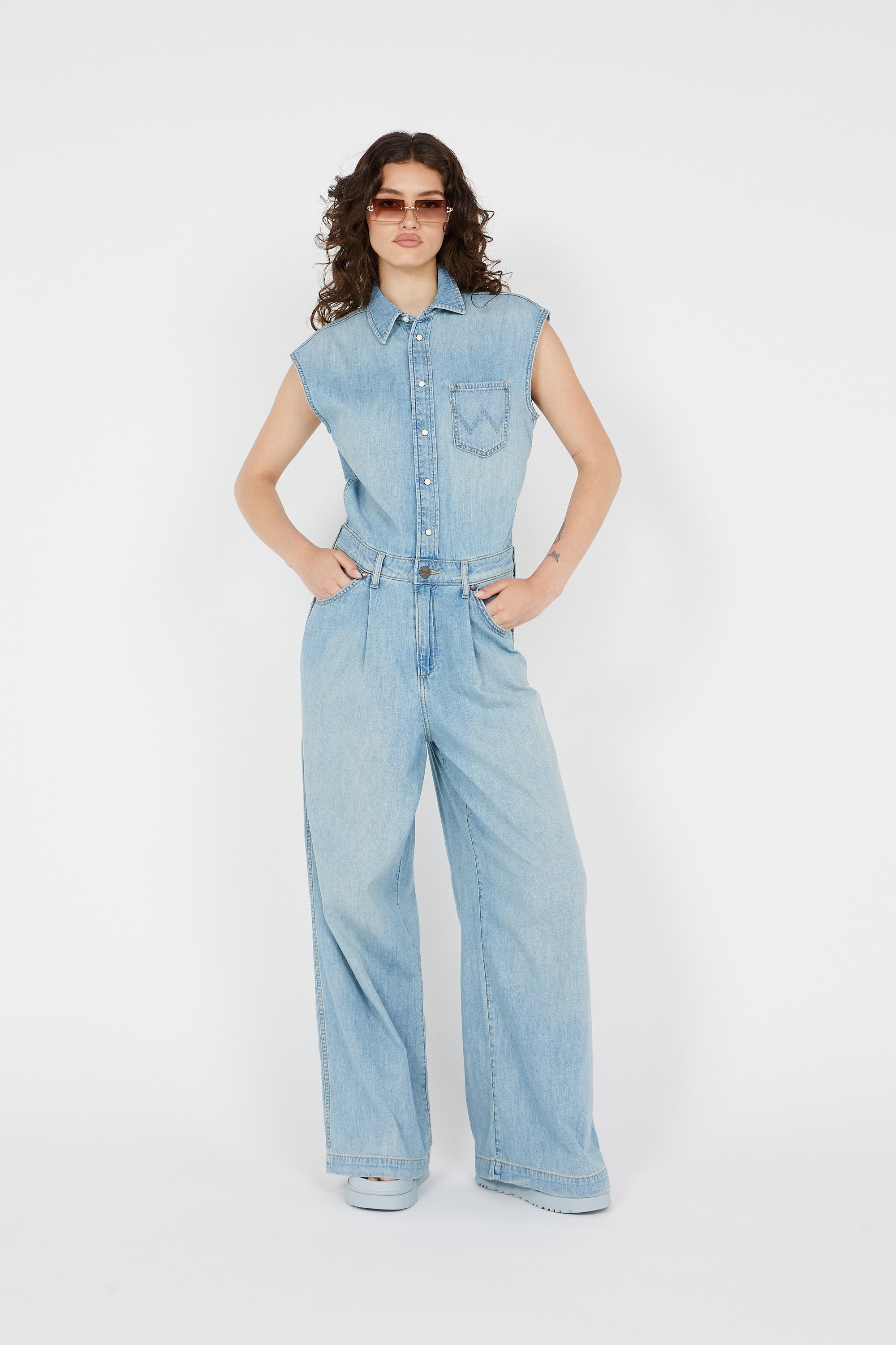 Flat furry sheepskin sandals | Green by UGG Flat furry sheepskin sandals Green