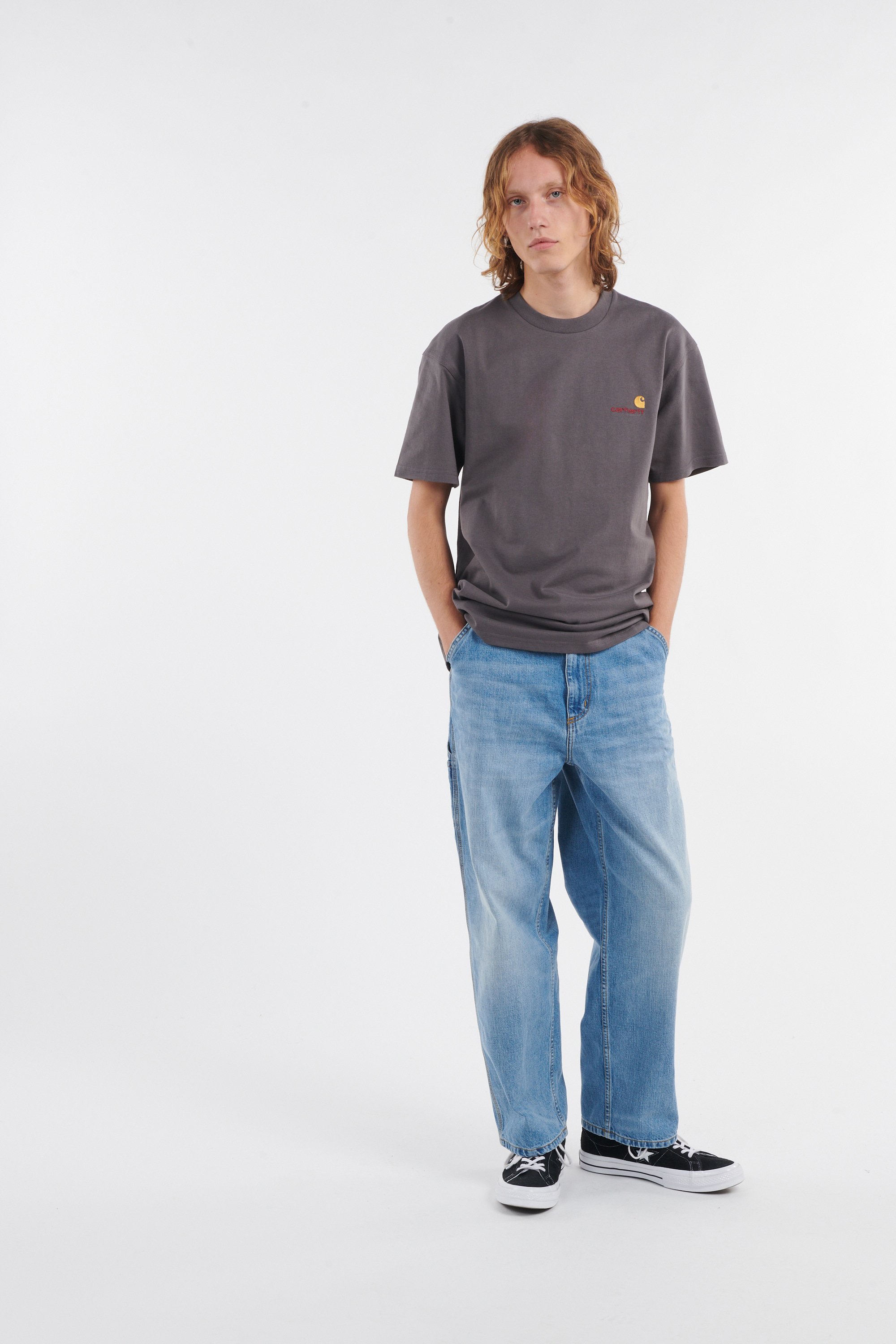 T-shirt | Grey by CARHARTT WIP T-shirt Grey