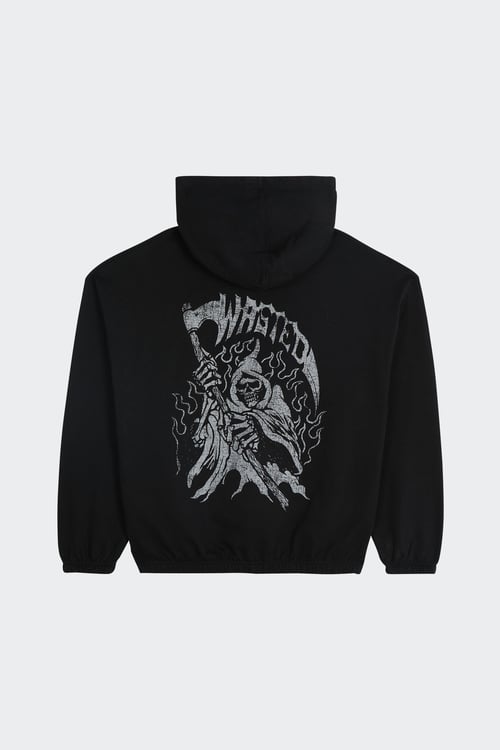 WASTED Hoodie Noir