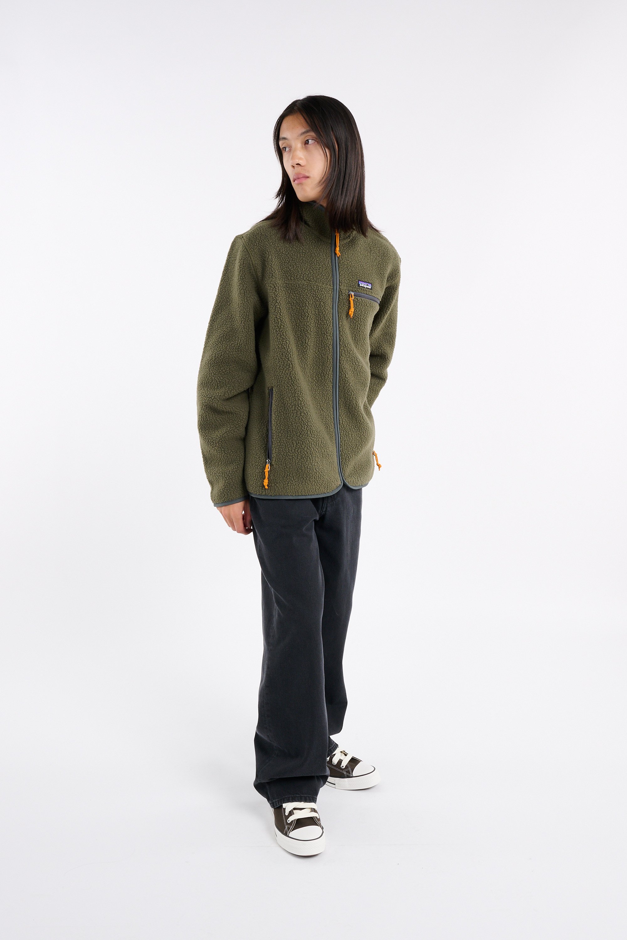 Men?s Storm 96 LO fabric and leather sneakers | Brown CONVERSE Men
