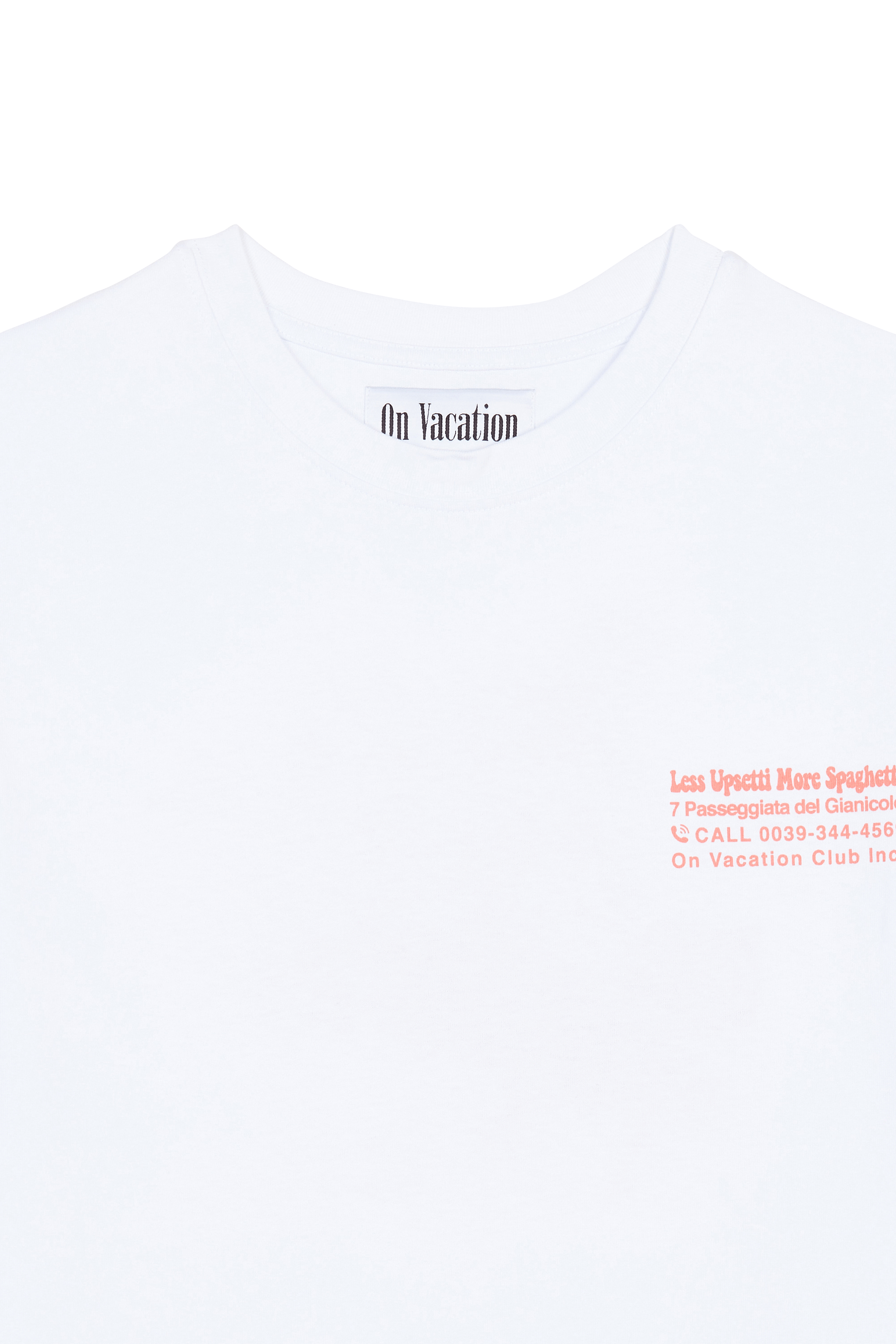 T-shirt en coton biologique Blanc