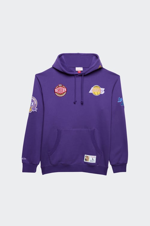 MITCHELL & NESS Hoodie Violet