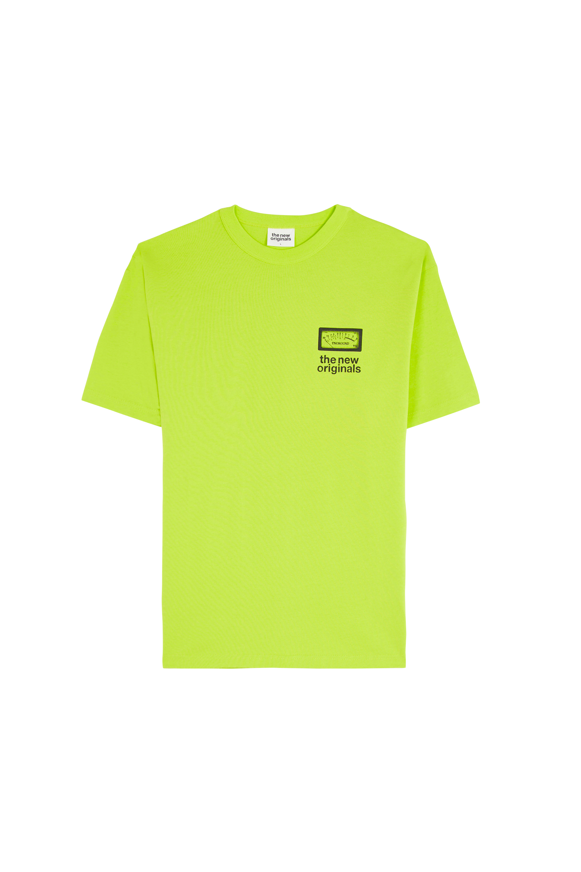 Regular-fit round-neck cotton T-shirt Green