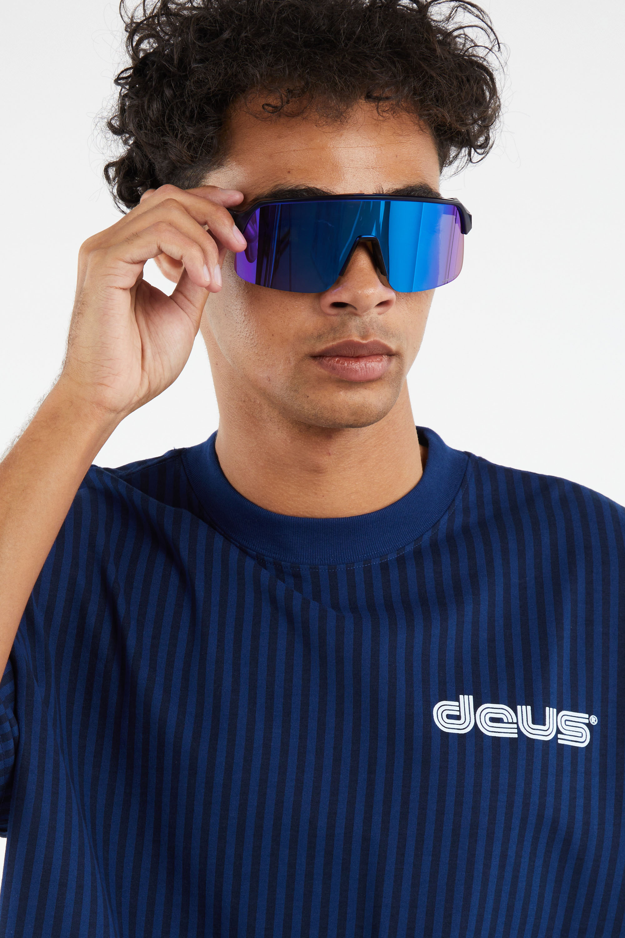 Lunettes de soleil Bleu