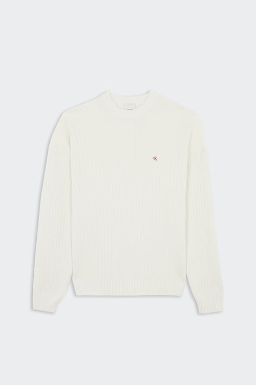 CALVIN KLEIN Pull Blanc
